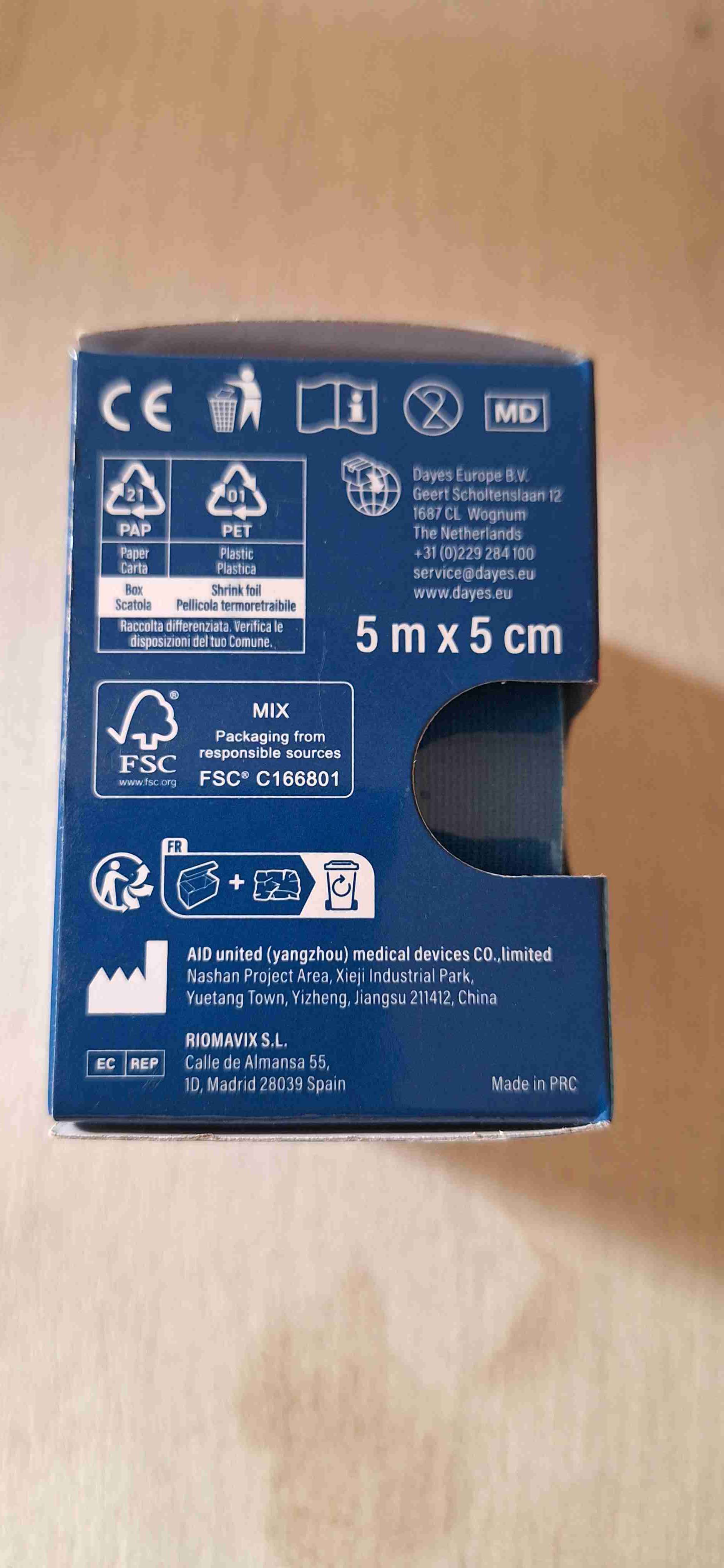 Cinta kinesiológica resistente al agua - miniatura 2