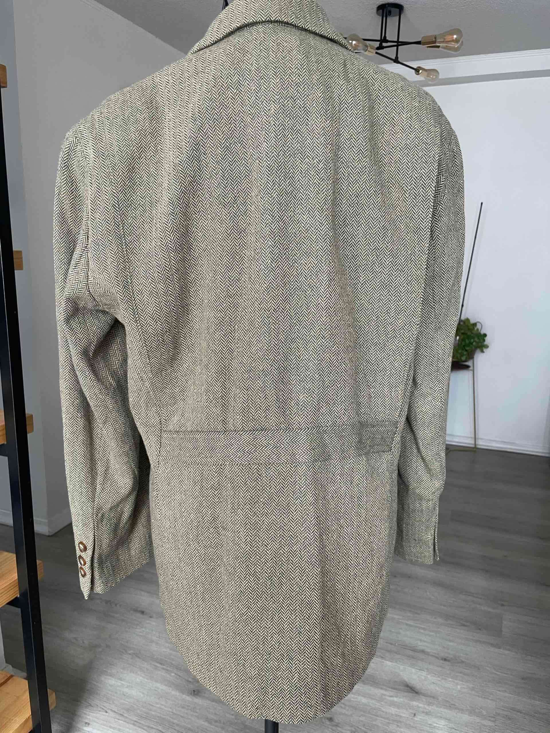 Blazer de lana estilo vintage - miniatura 2