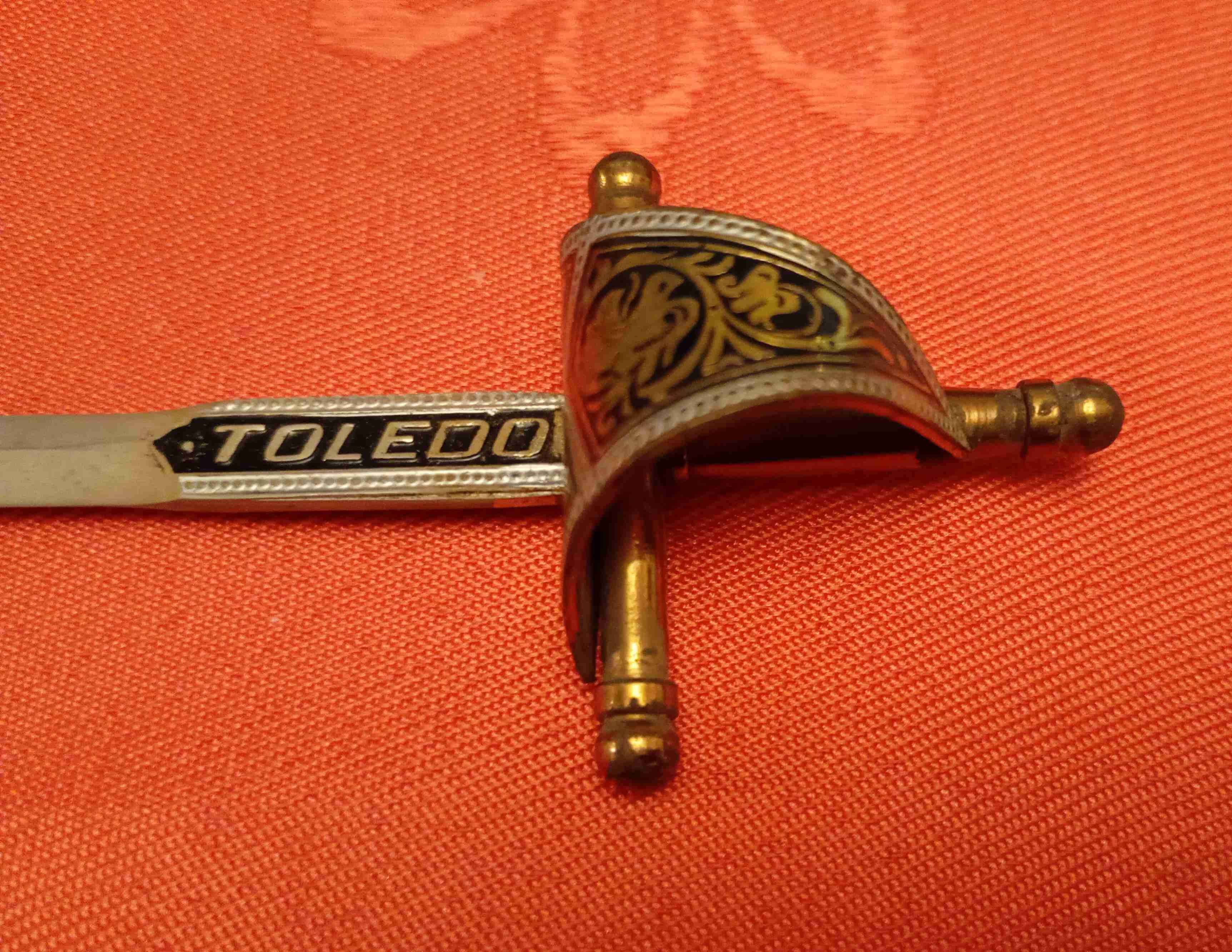 Miniatura de espada Toledo - miniatura 1