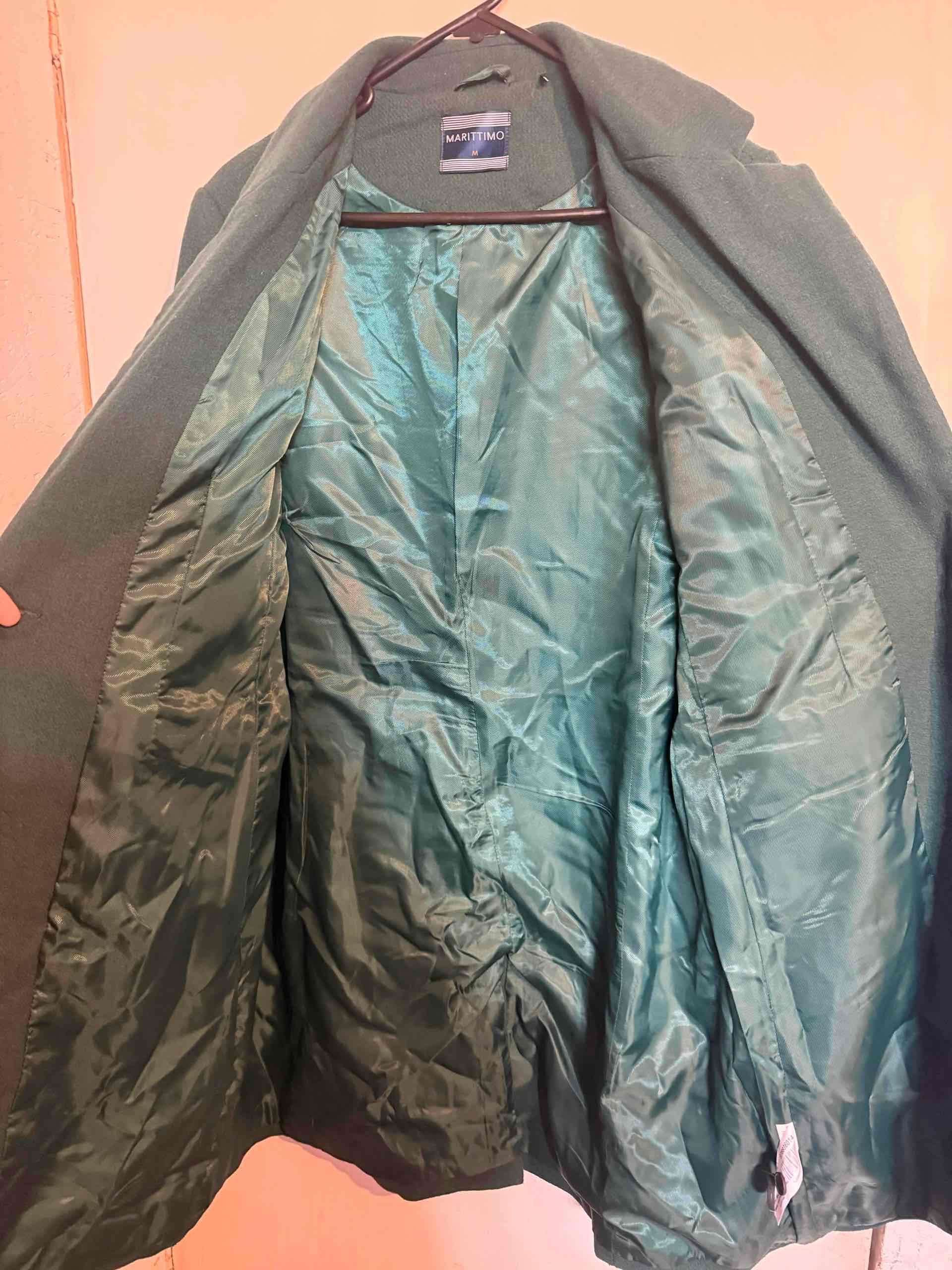 Abrigo verde clásico Marittimo - miniatura 3