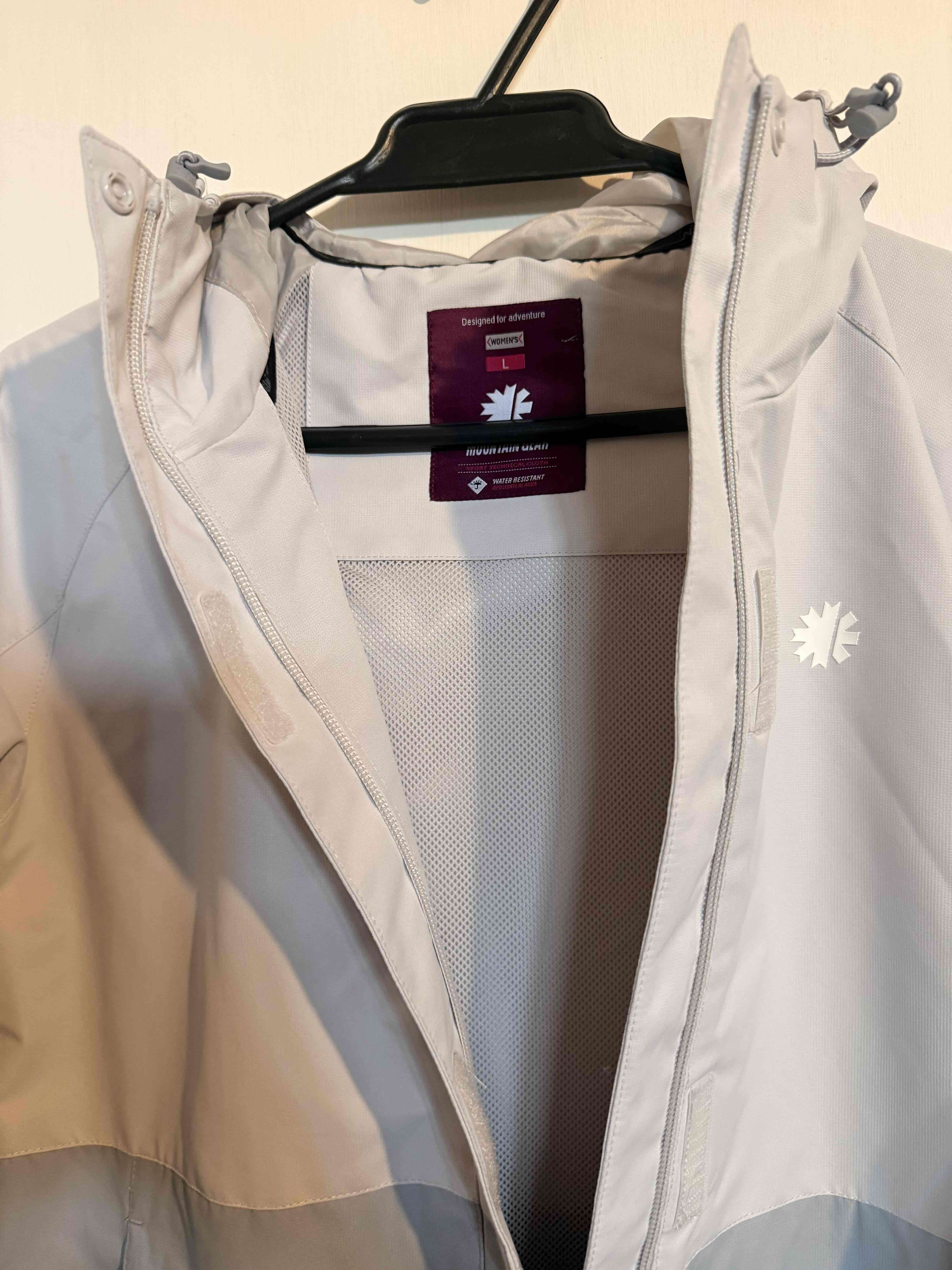 Chaqueta gris con capucha Mountain Gear - miniatura 3