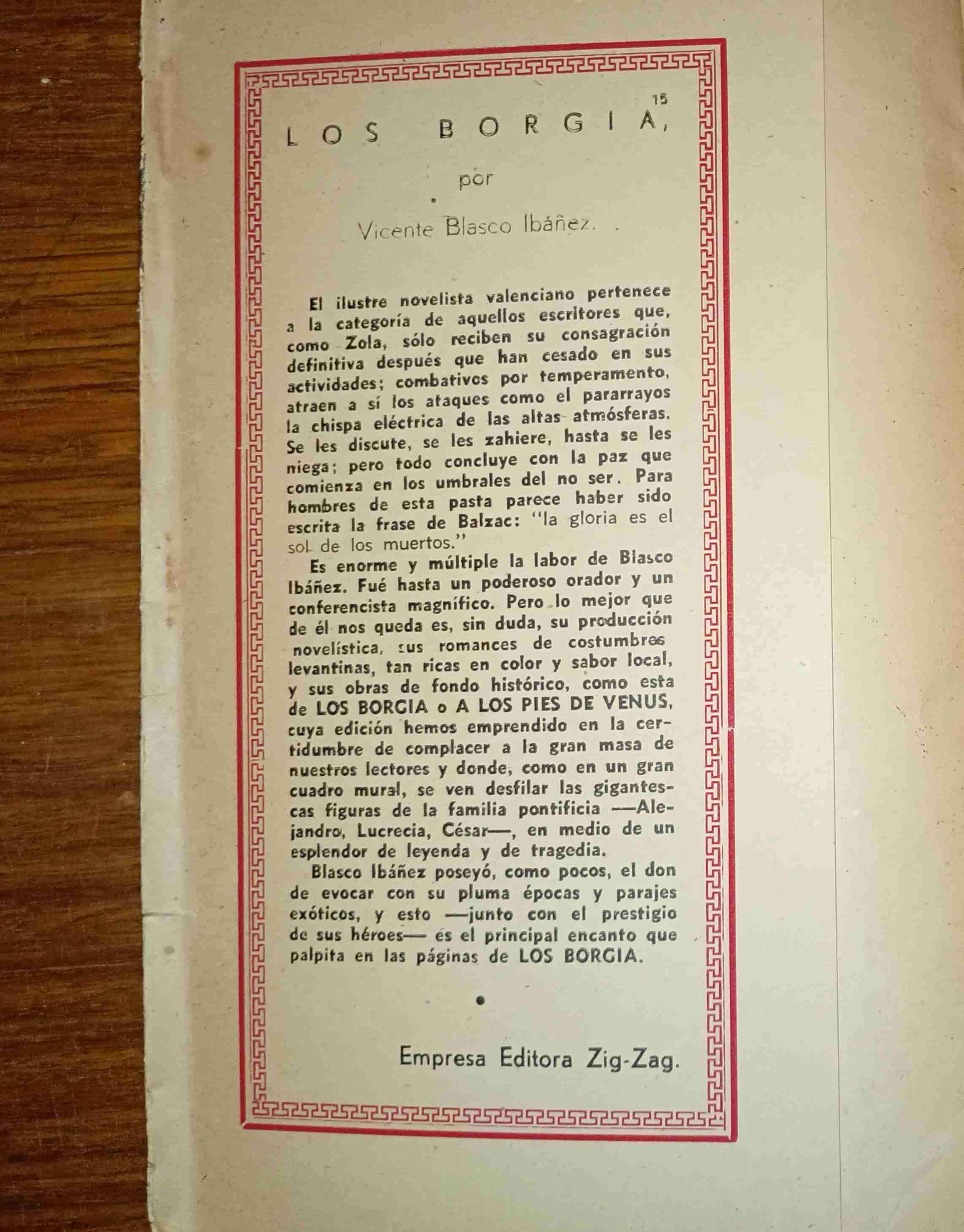 Libro 'Los Borgia' usado - miniatura 3