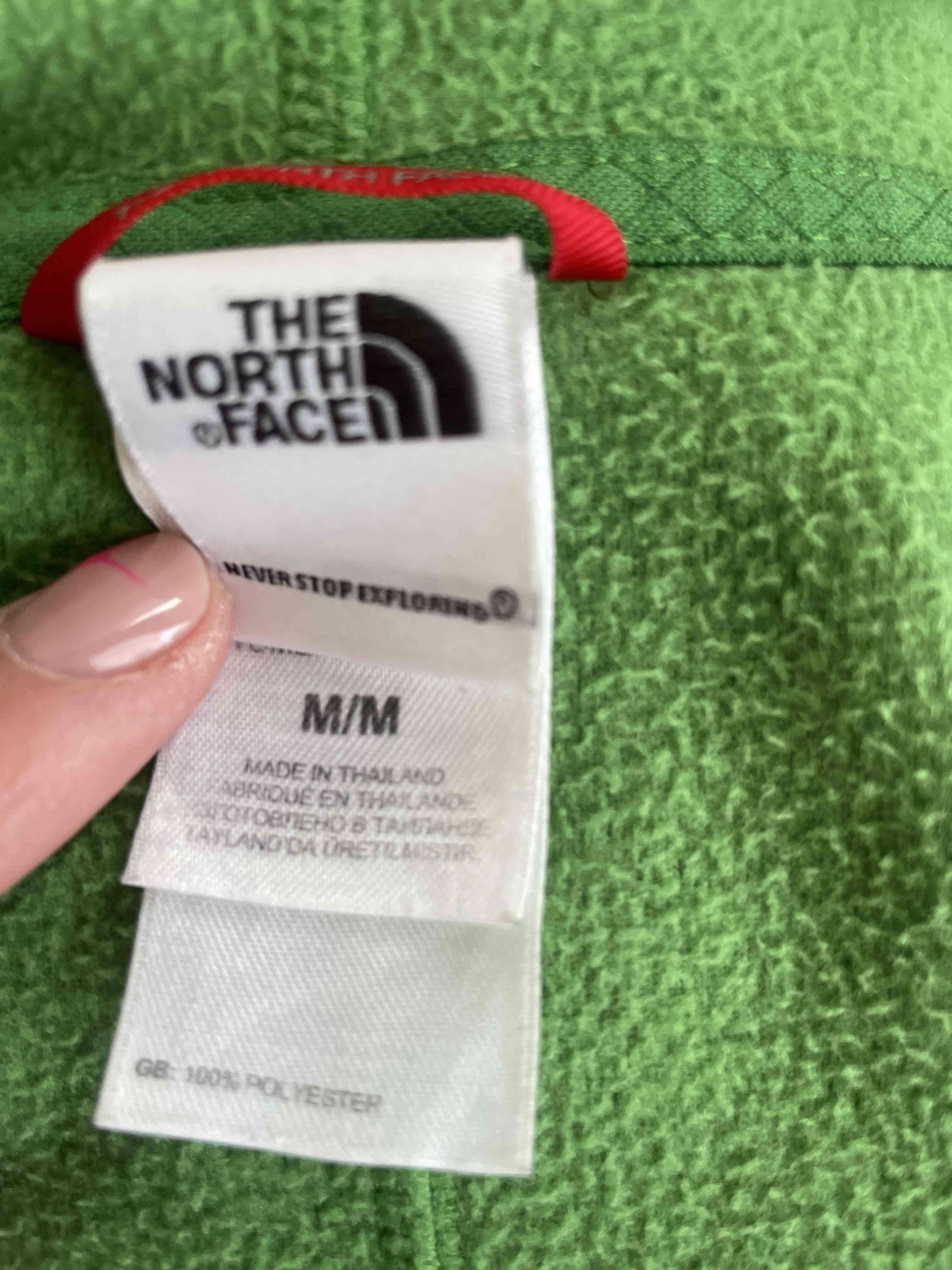 Polerón verde The North Face - miniatura 3
