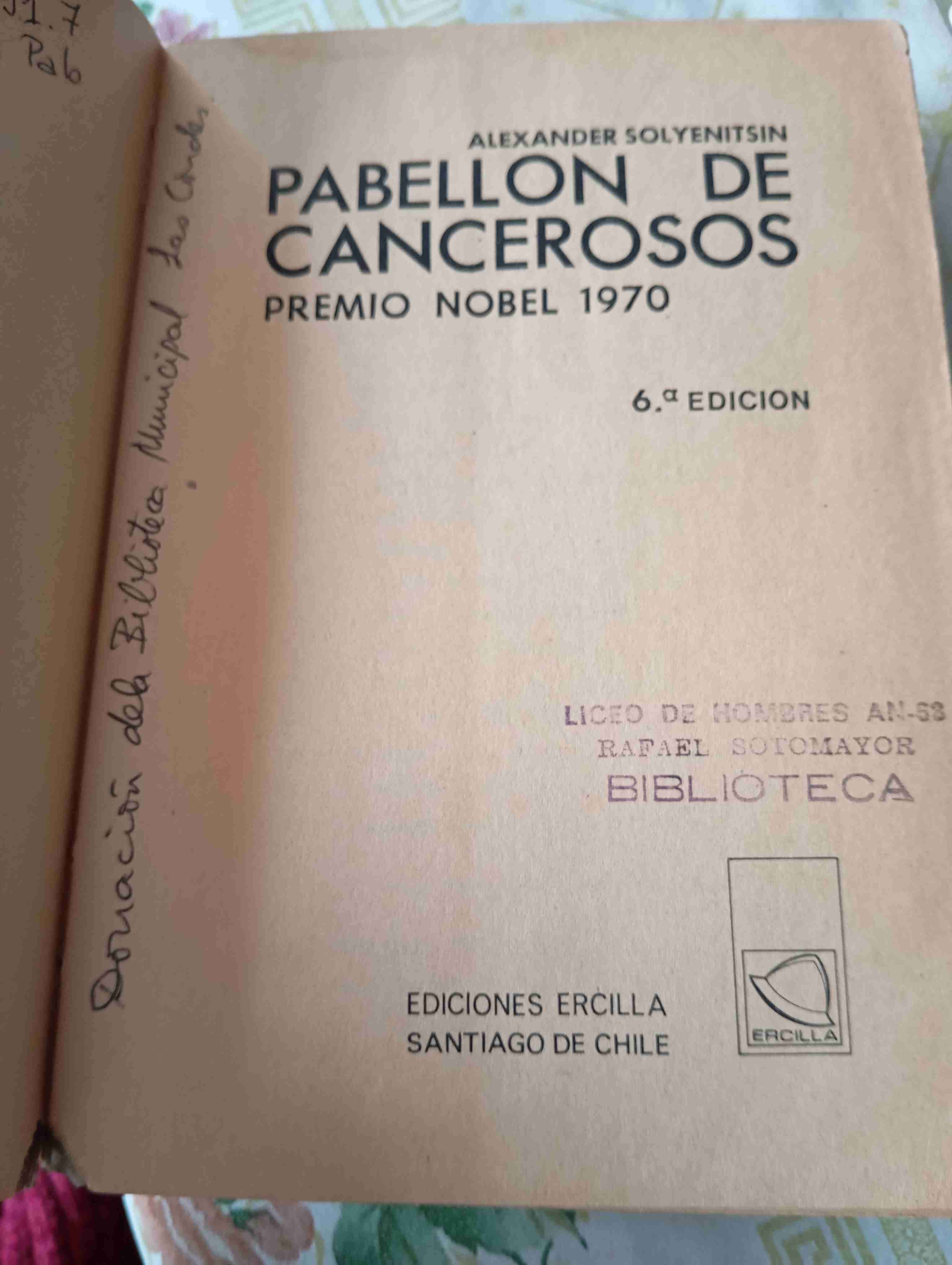 Libro Pabellón de cancerosos - miniatura 2