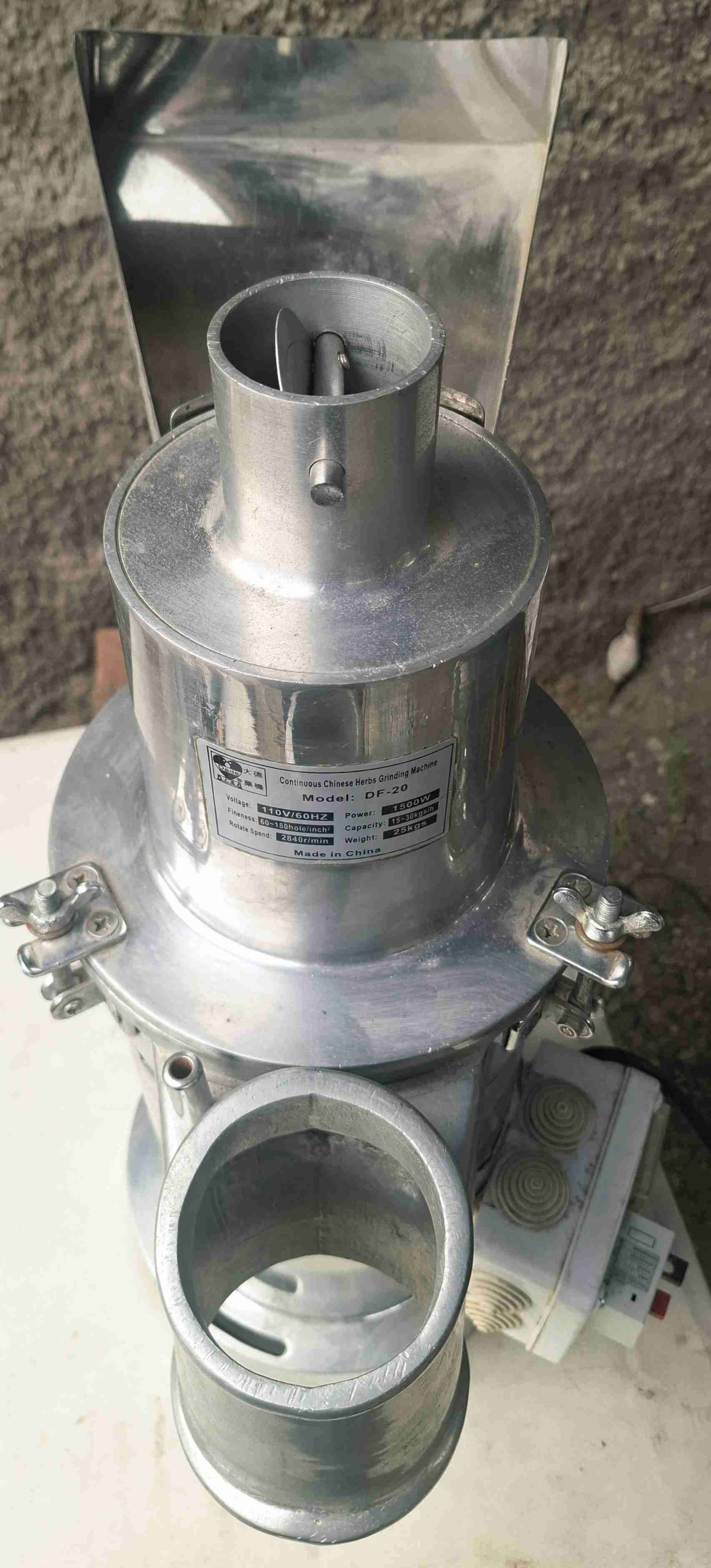 Molino Martillo Acero Inoxidable modelo DF-20 - miniatura 4