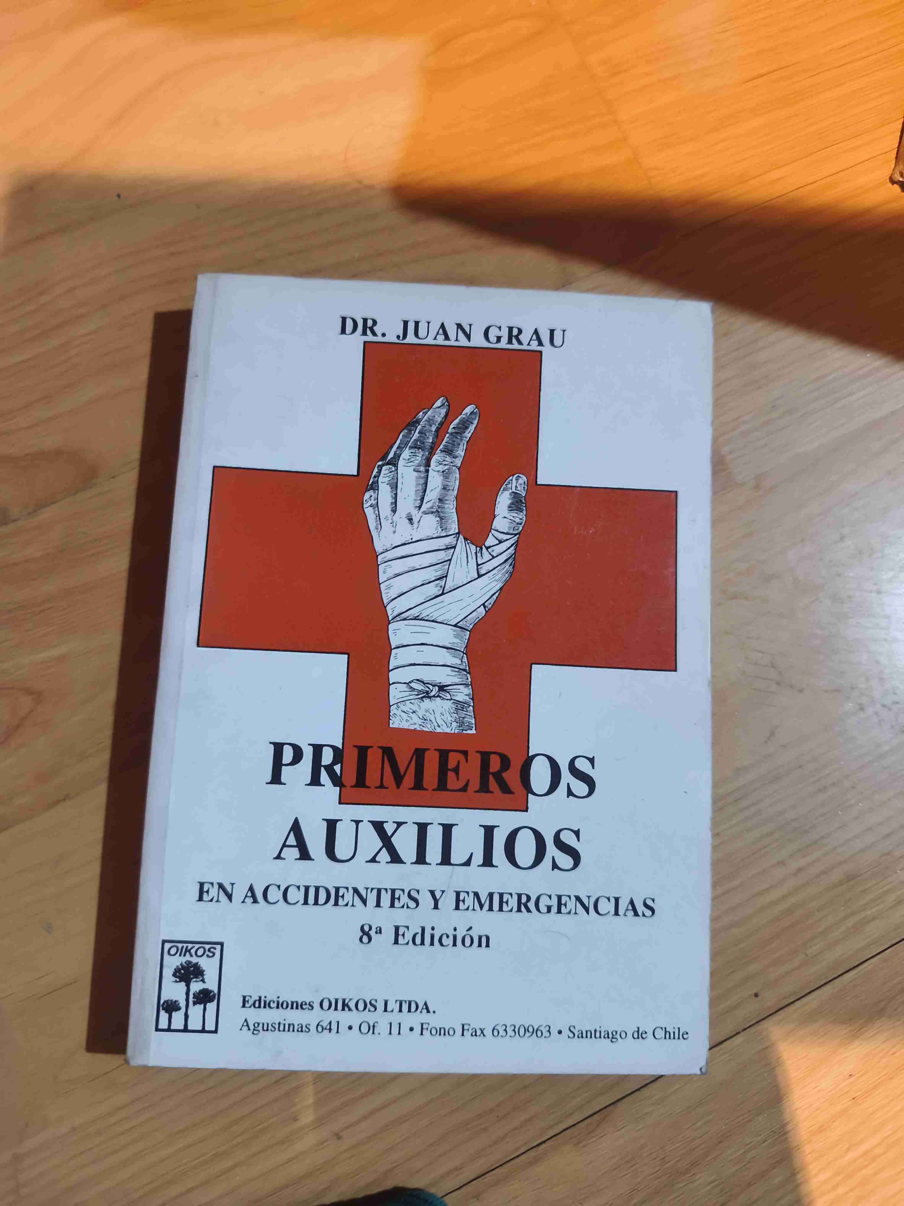 Libro Primeros Auxilios 8ª Edición - miniatura 1