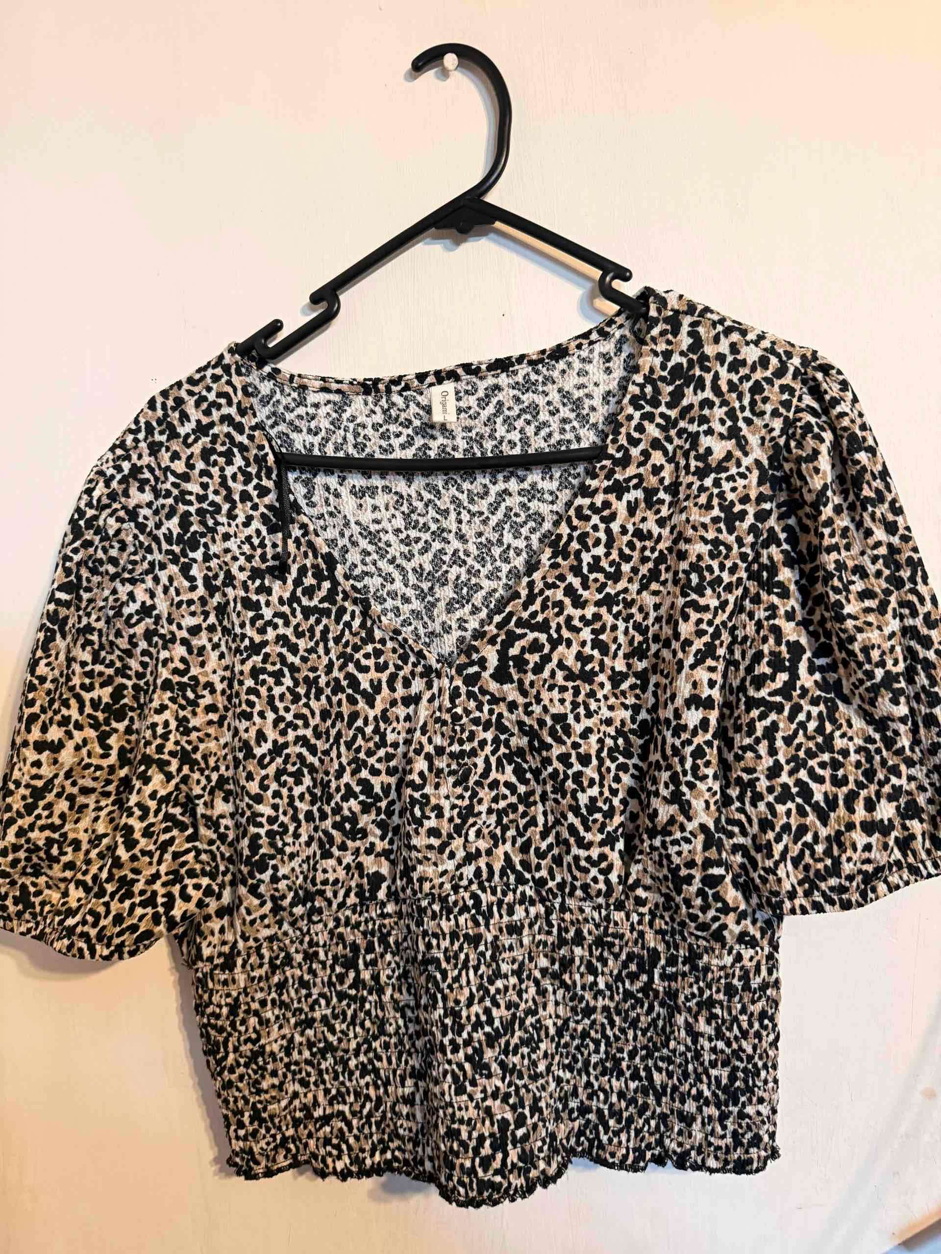 Blusa estampado animal print