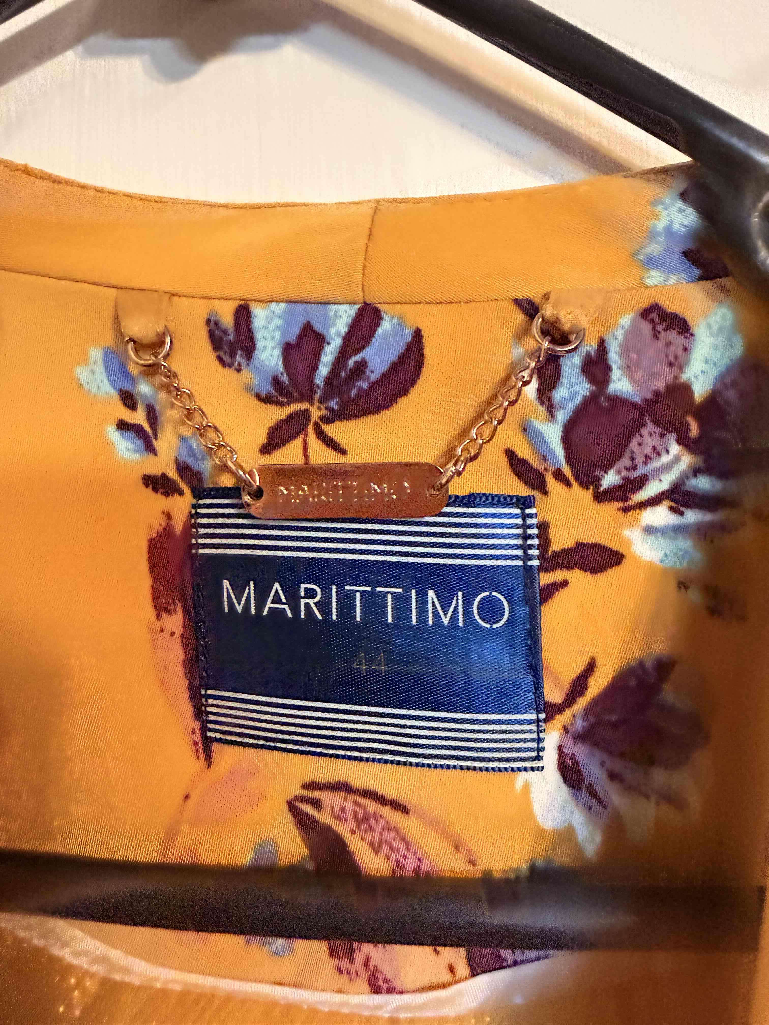 Chaqueta amarilla floral Marittimo - miniatura 2