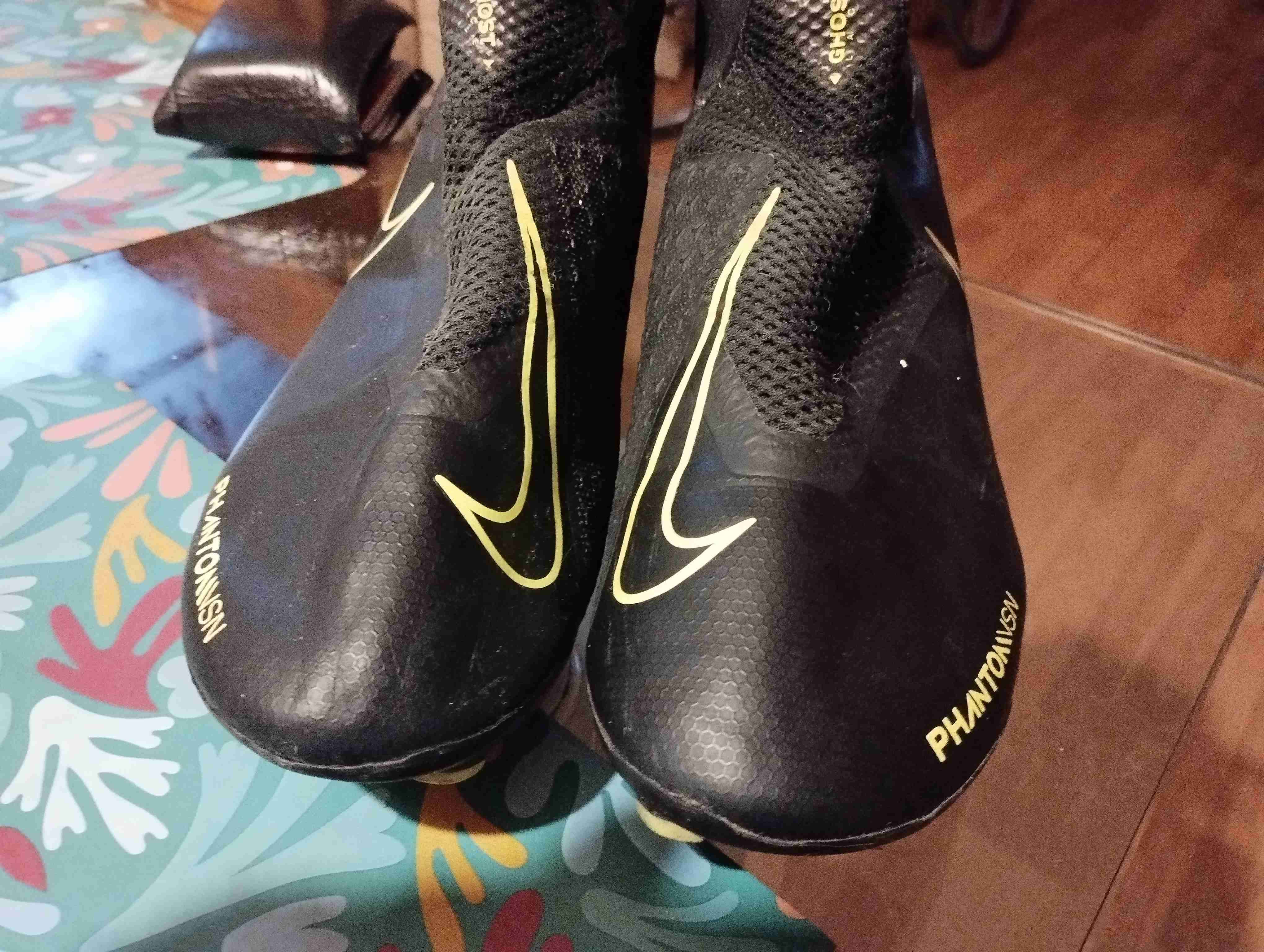 Botines fútbol Phantom negros - miniatura 1