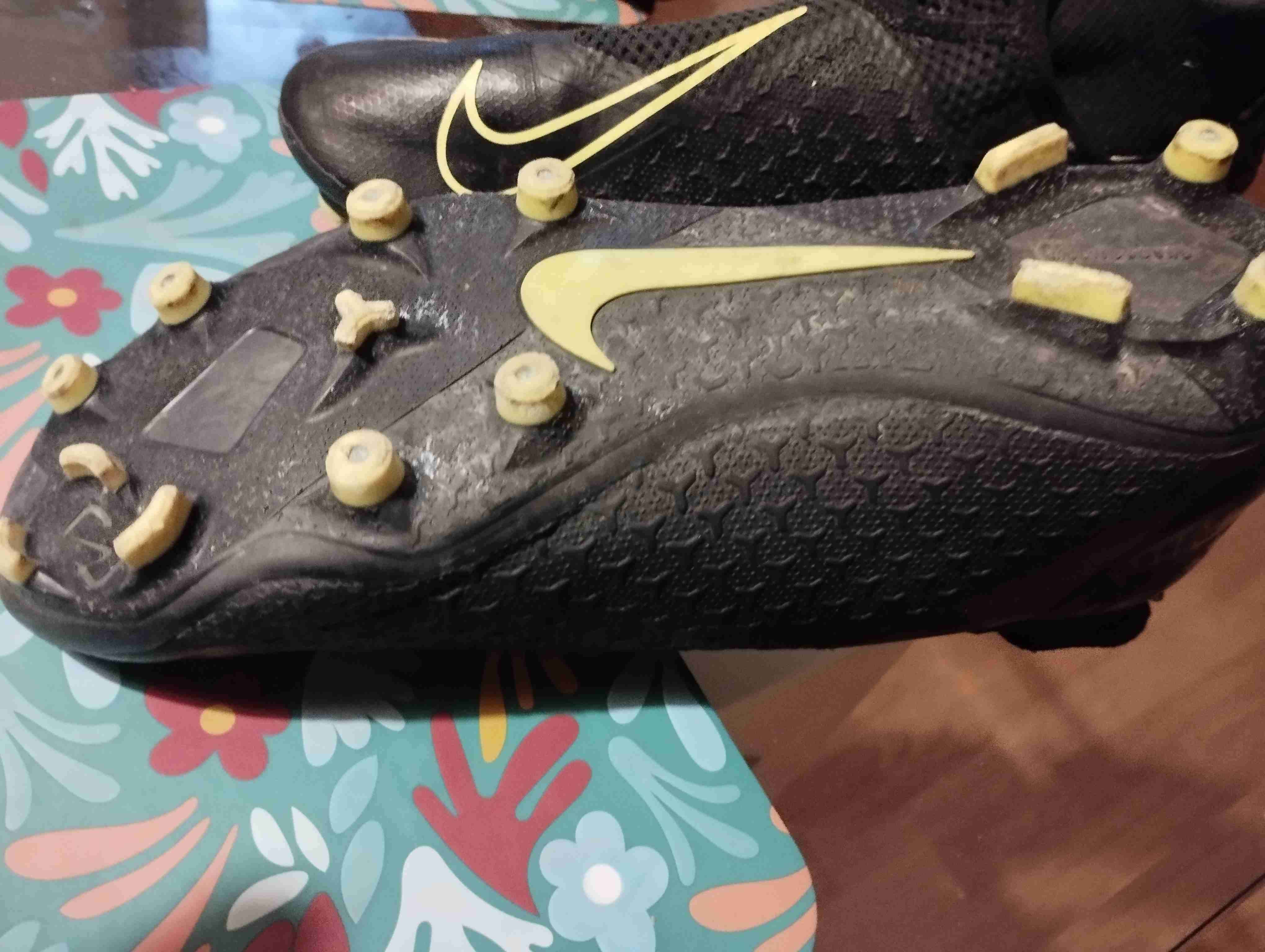 Botines fútbol Phantom negros - miniatura 2