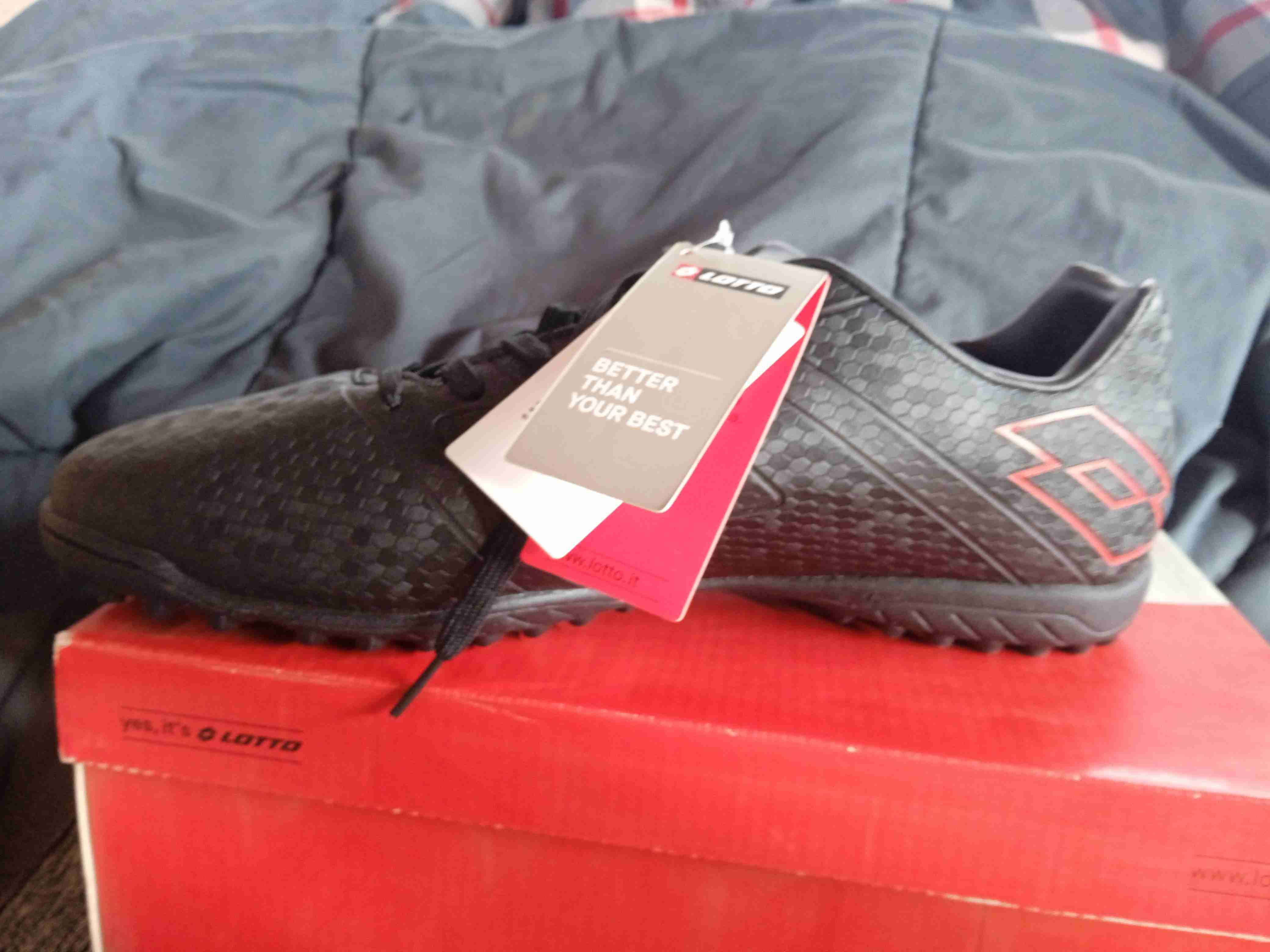 Zapatillas deportivas Lotto negras - miniatura 3