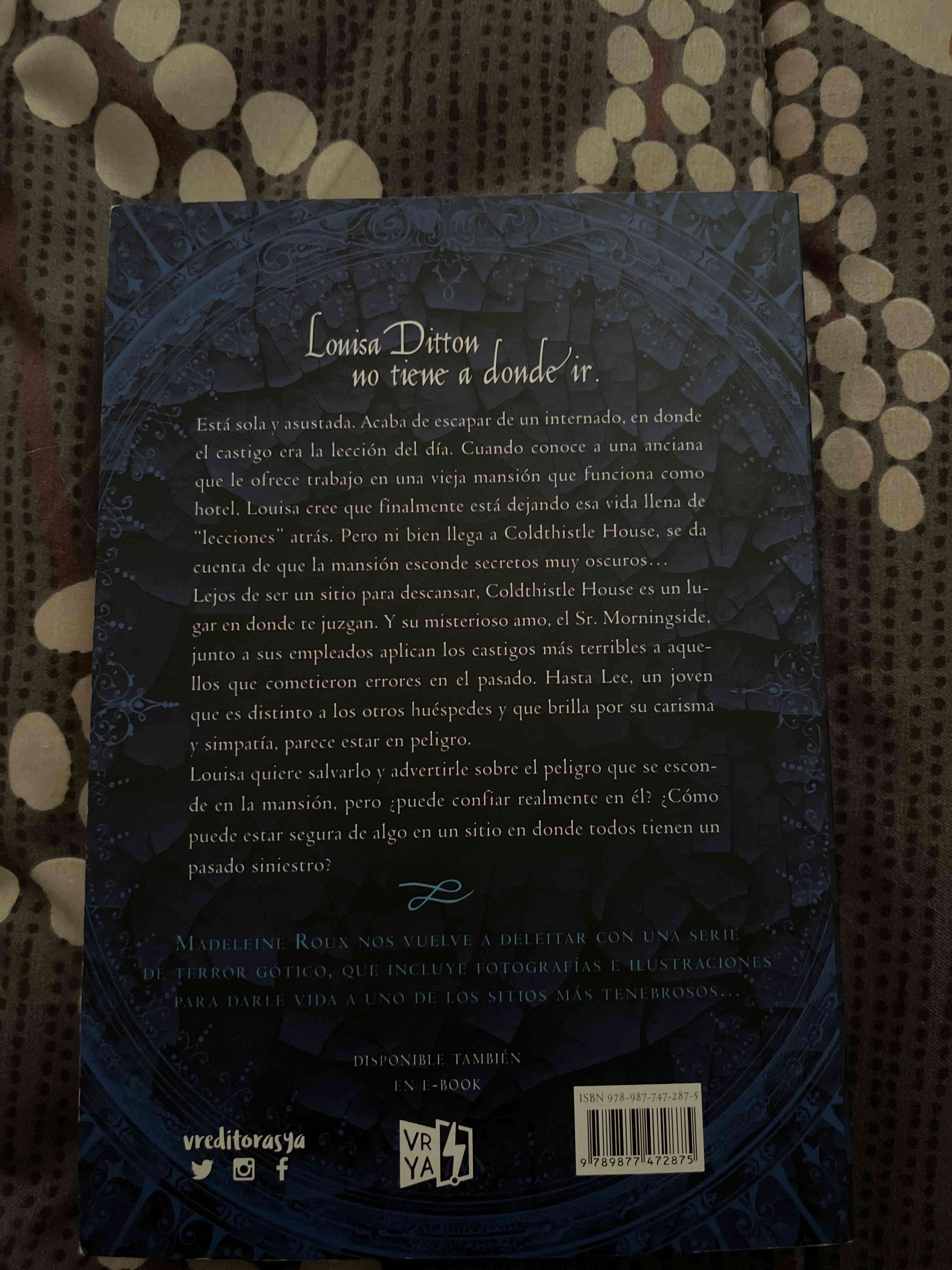 Libro 'La Mansión de las Furias' - miniatura 2