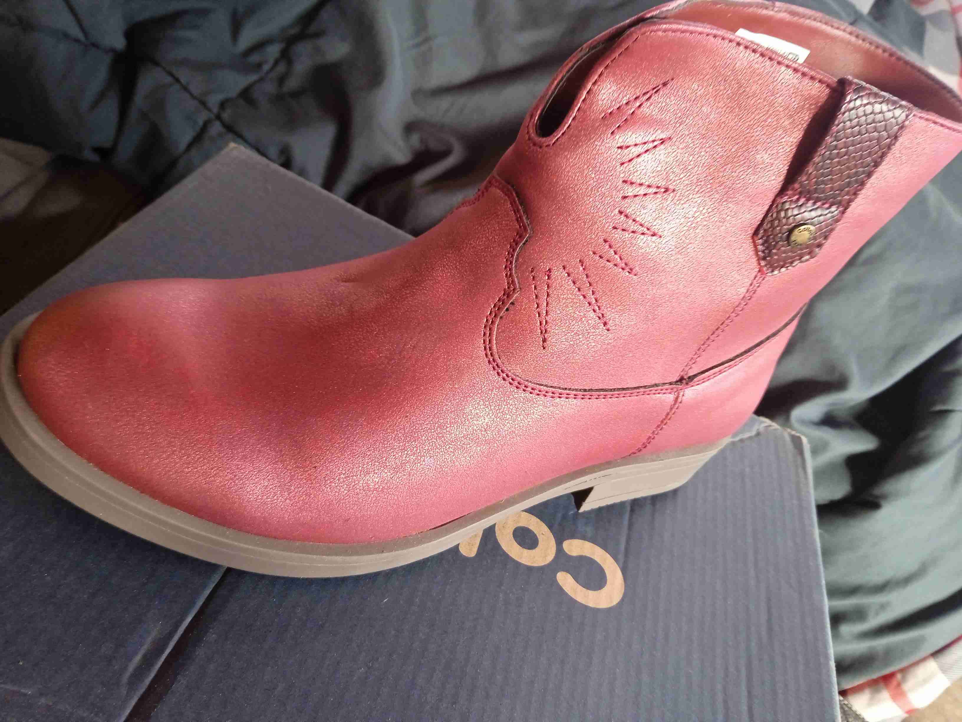Botines rosados para mujer