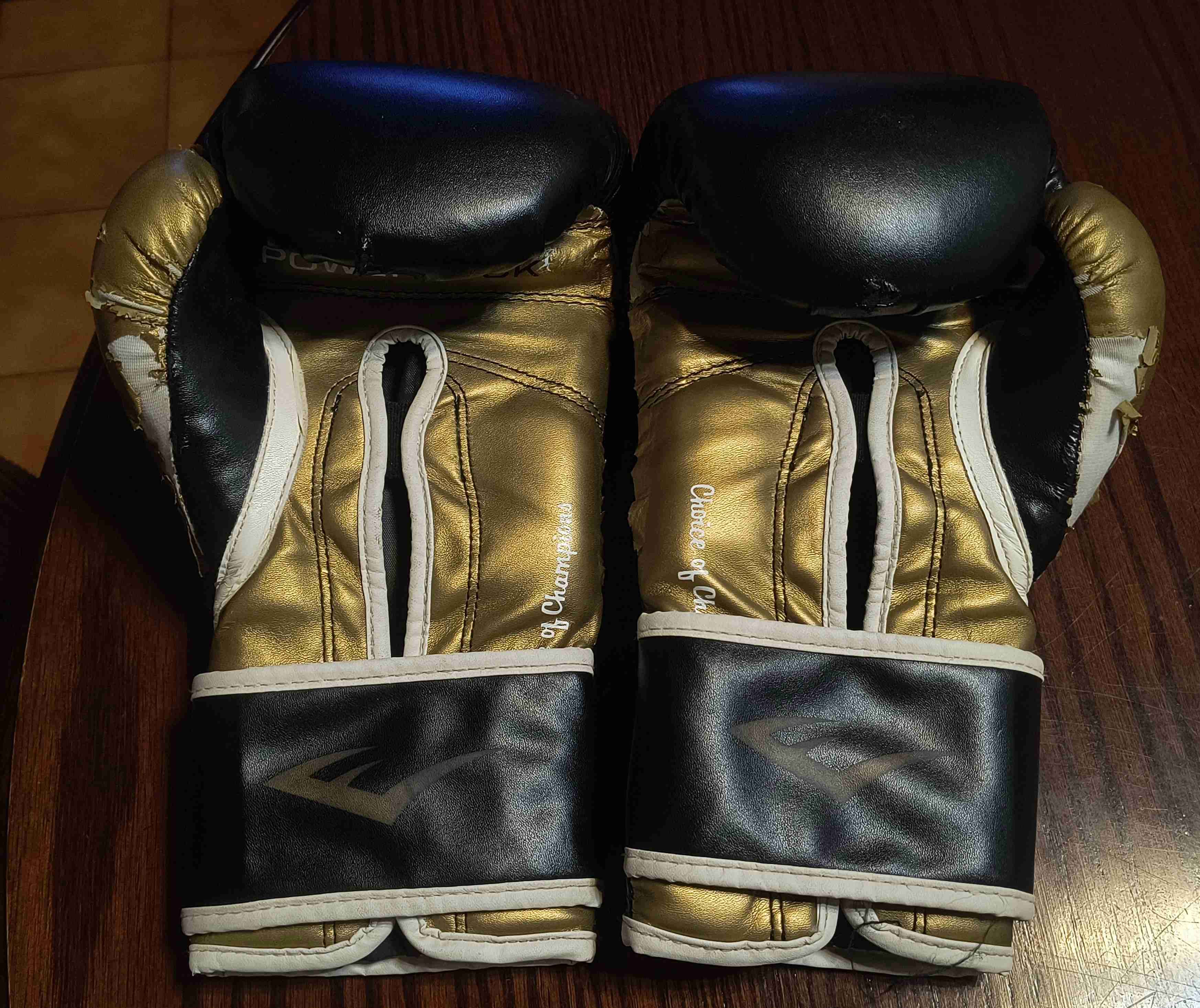 Guantes de boxeo Everlast negros - miniatura 2
