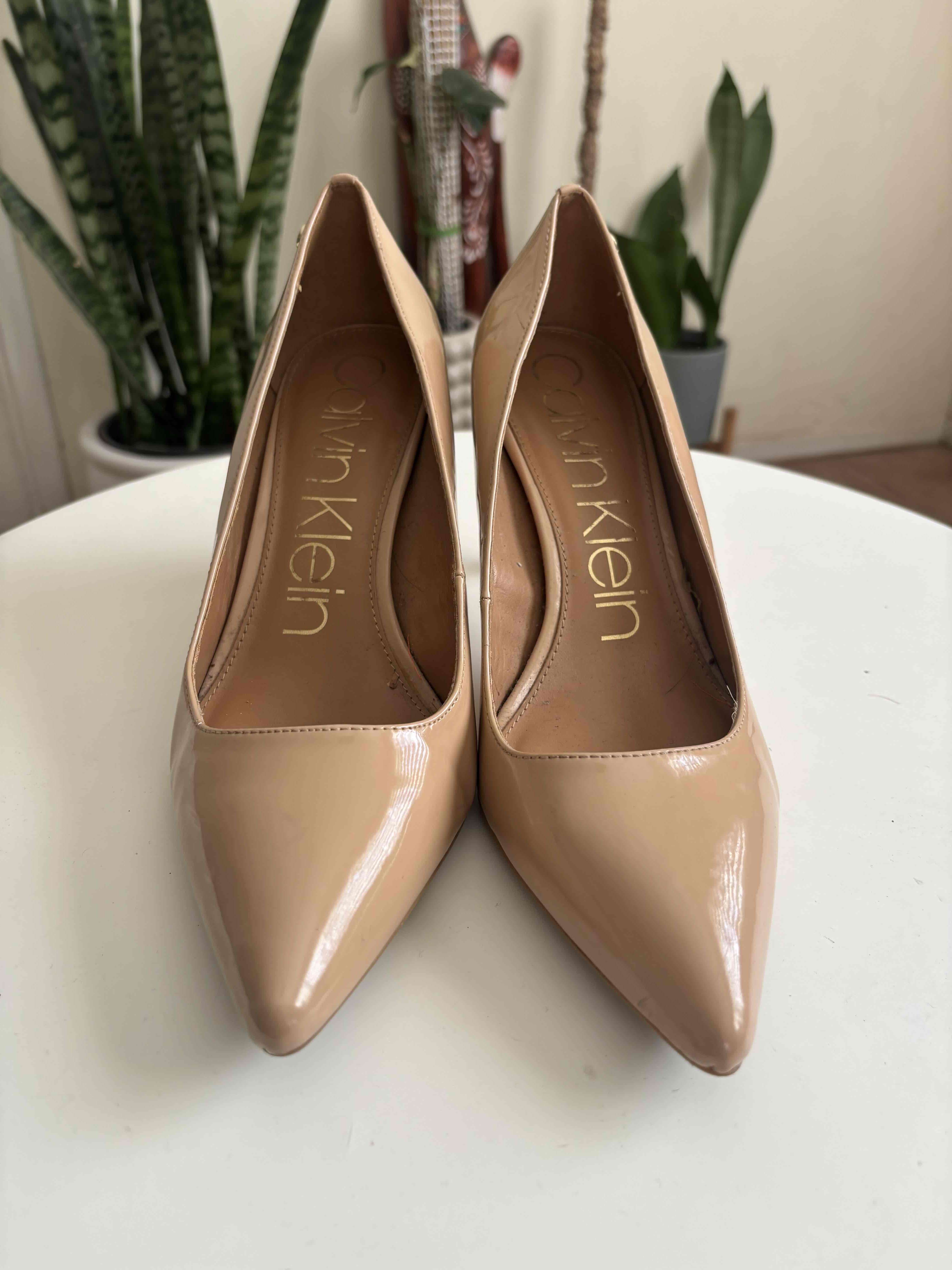 Tacones Nude Calvin Klein - miniatura 1