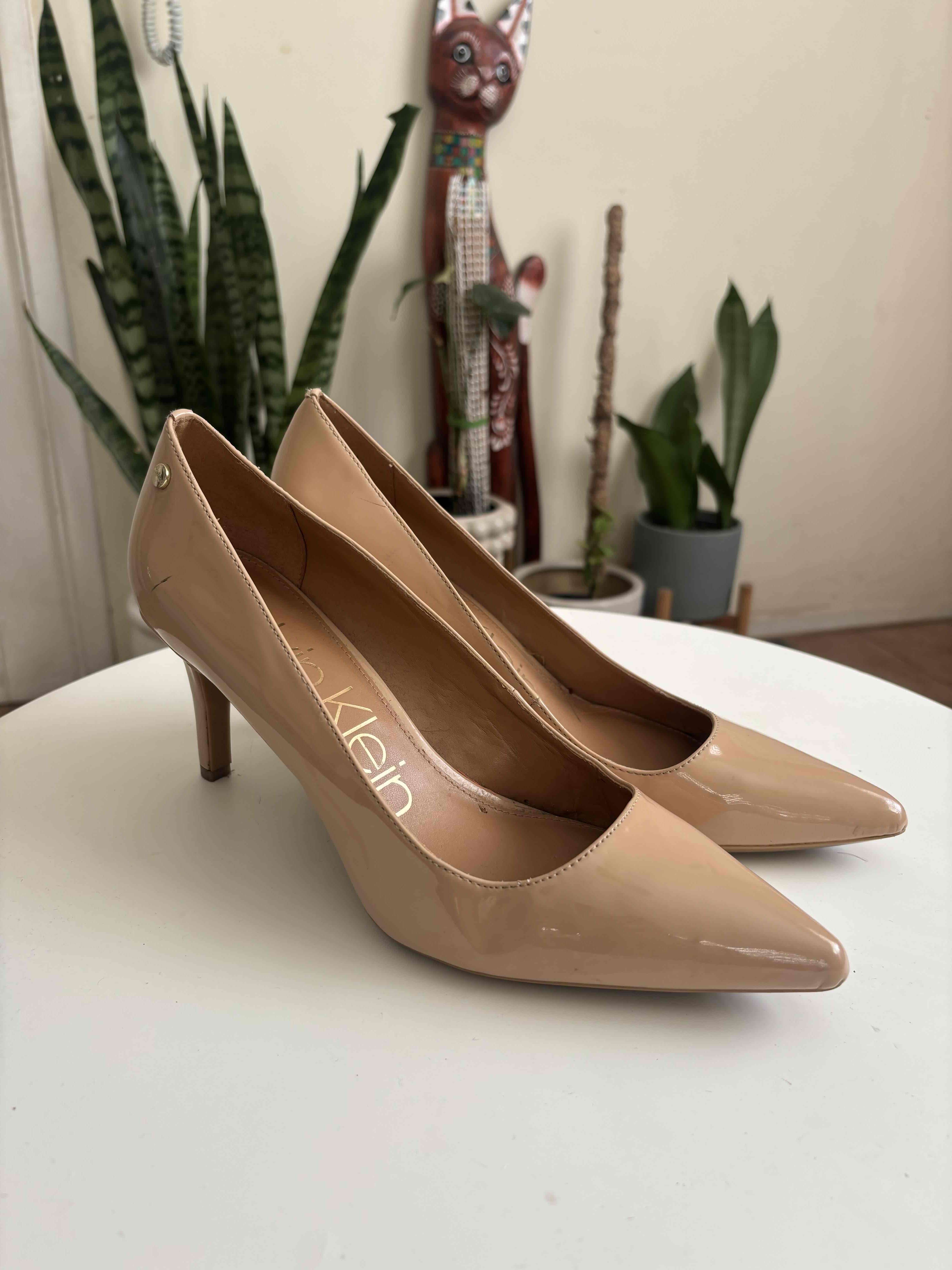 Tacones Nude Calvin Klein - miniatura 2