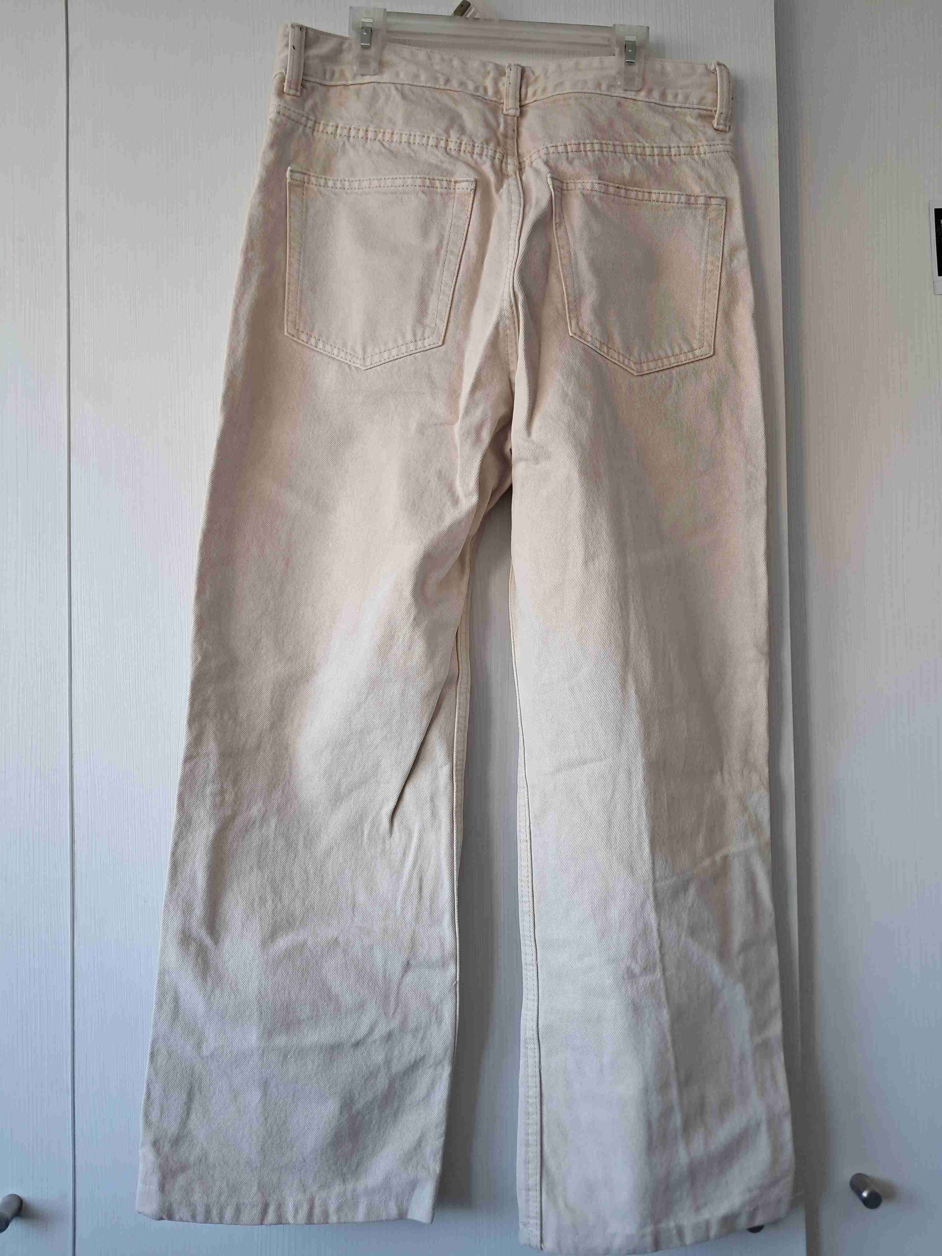 Jeans beige clásicos - miniatura 3