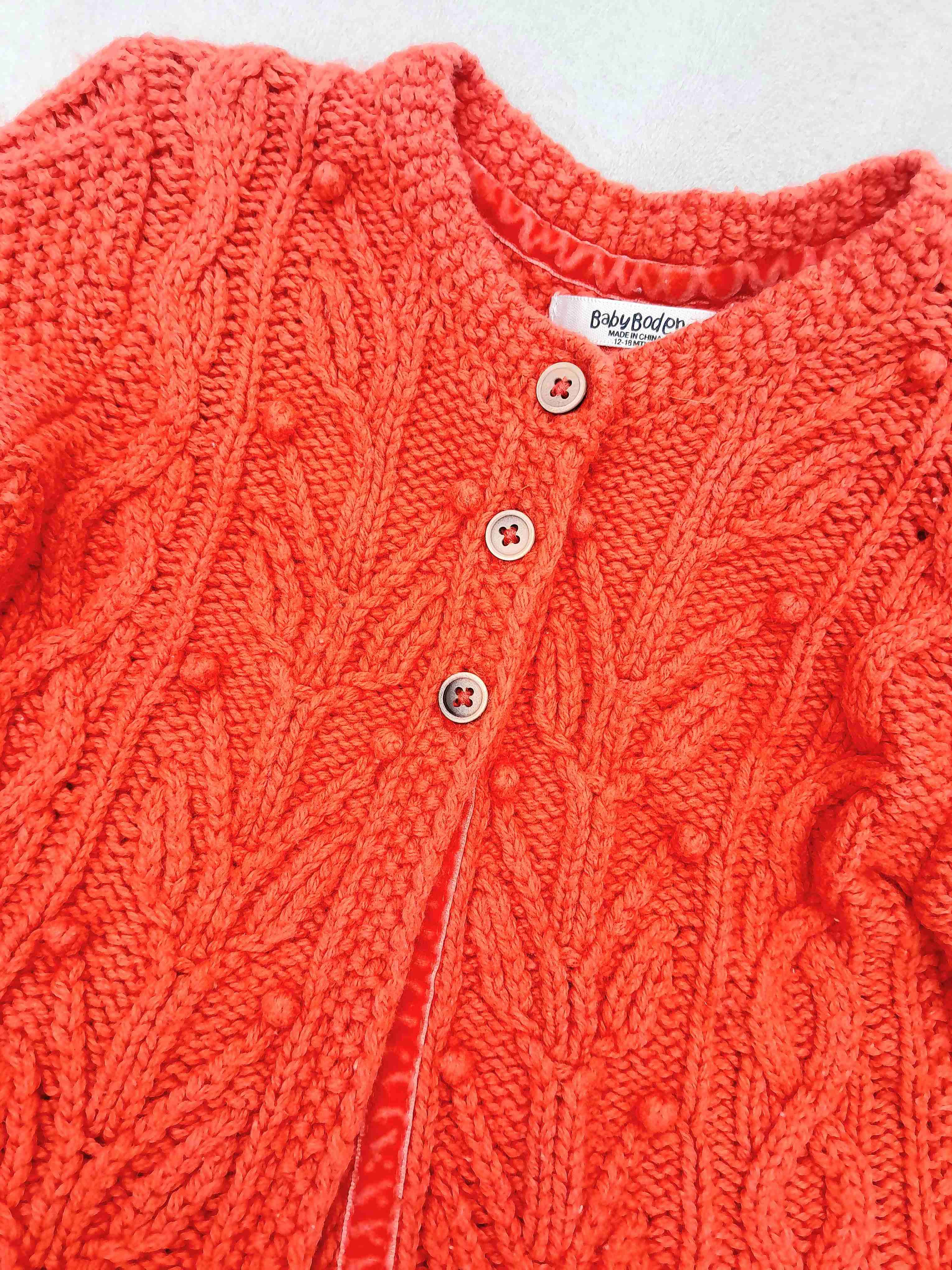 Chaleco tejido para bebé - miniatura 1