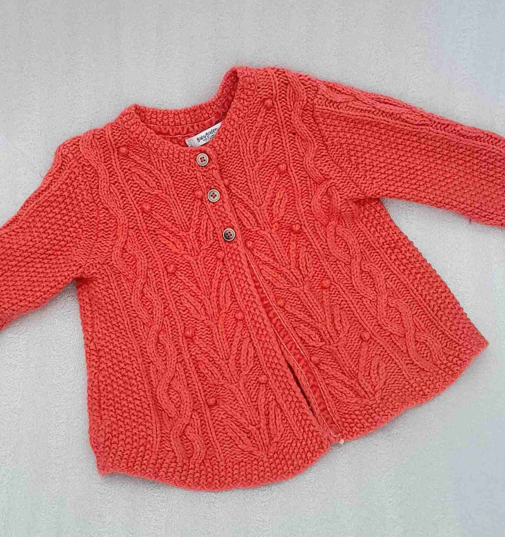 Chaleco tejido para bebé - miniatura 2