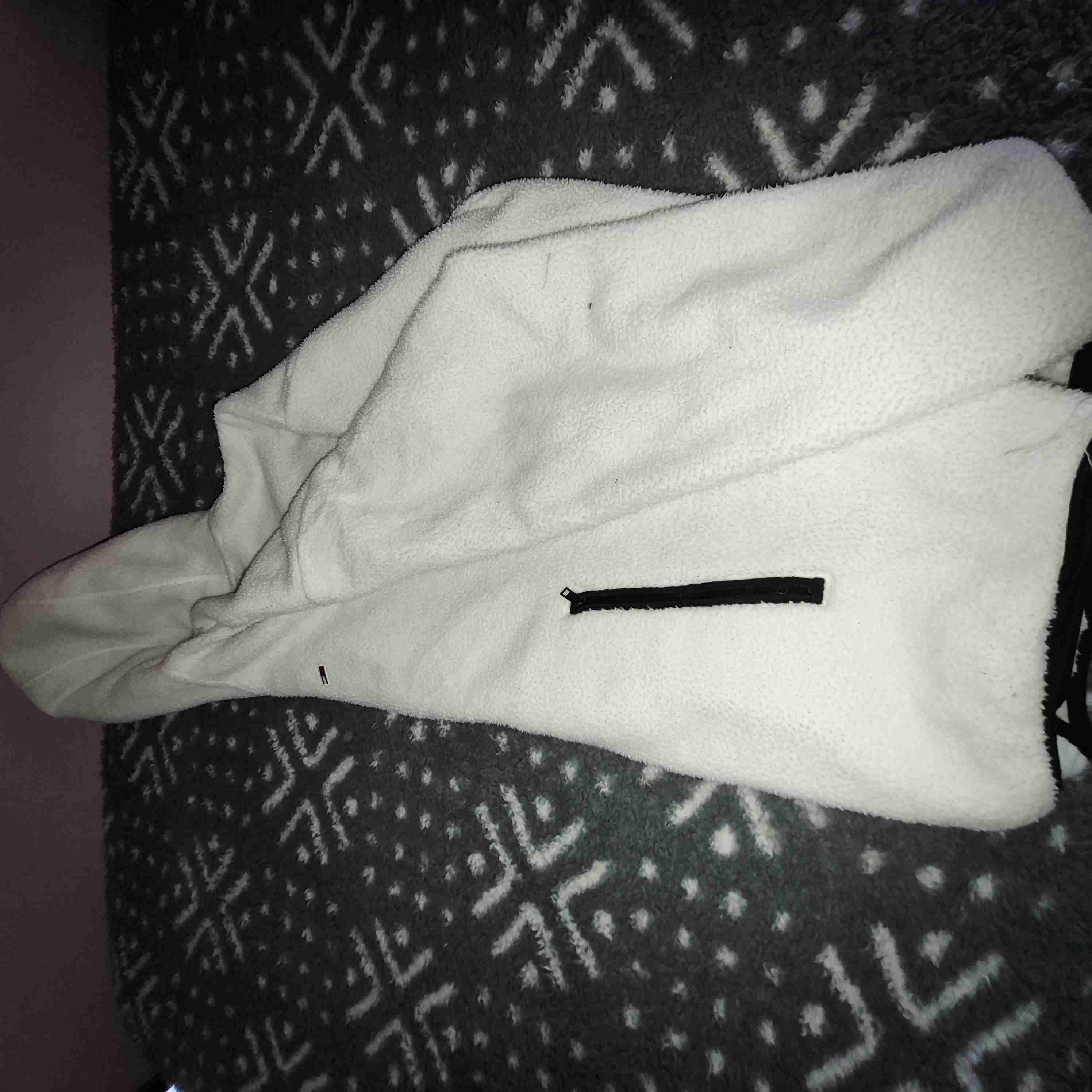 Polar con capucha beige - miniatura 1