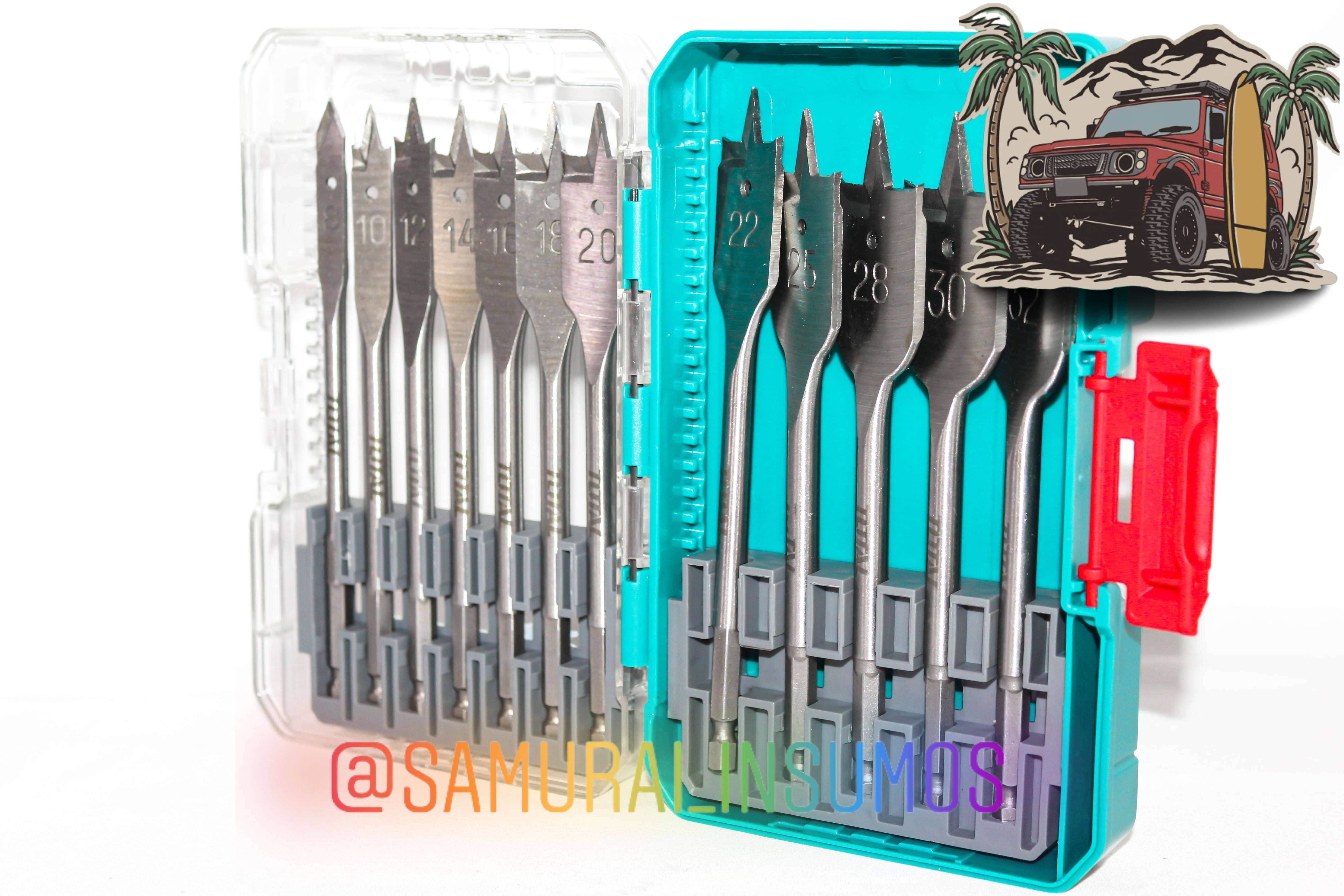 Kit 12En1 Brocas Impacto 1/4 Hexagonal Madera &PVC - miniatura 3