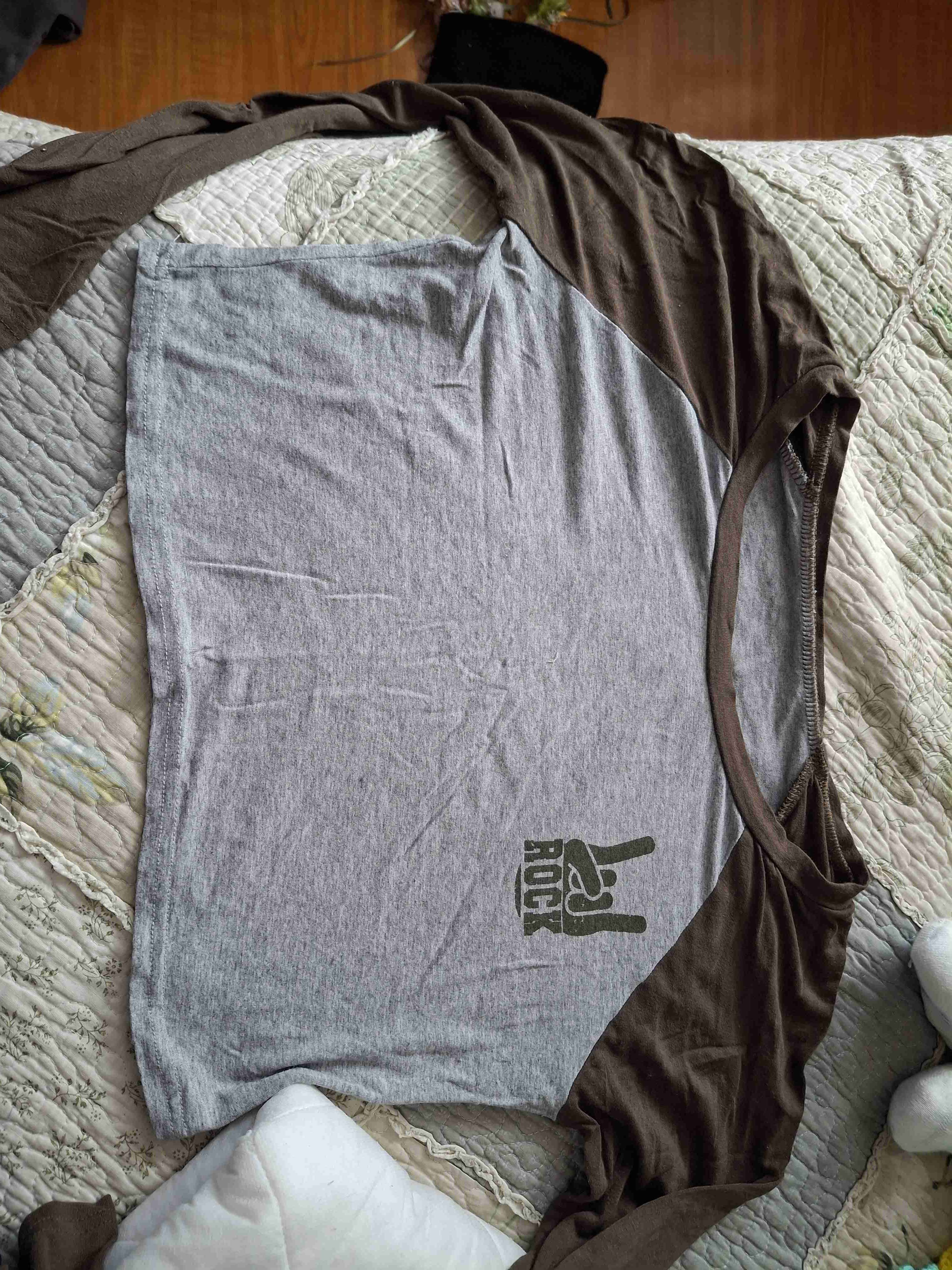 Polera de algodón manga larga - miniatura 1