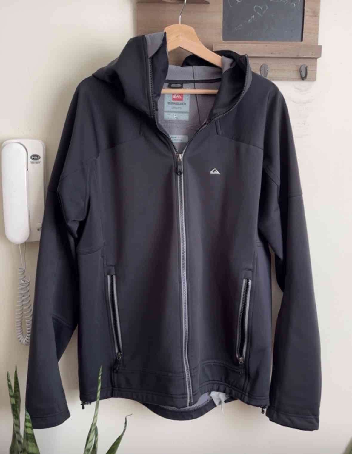 Chaqueta Quicksilver negra hombre