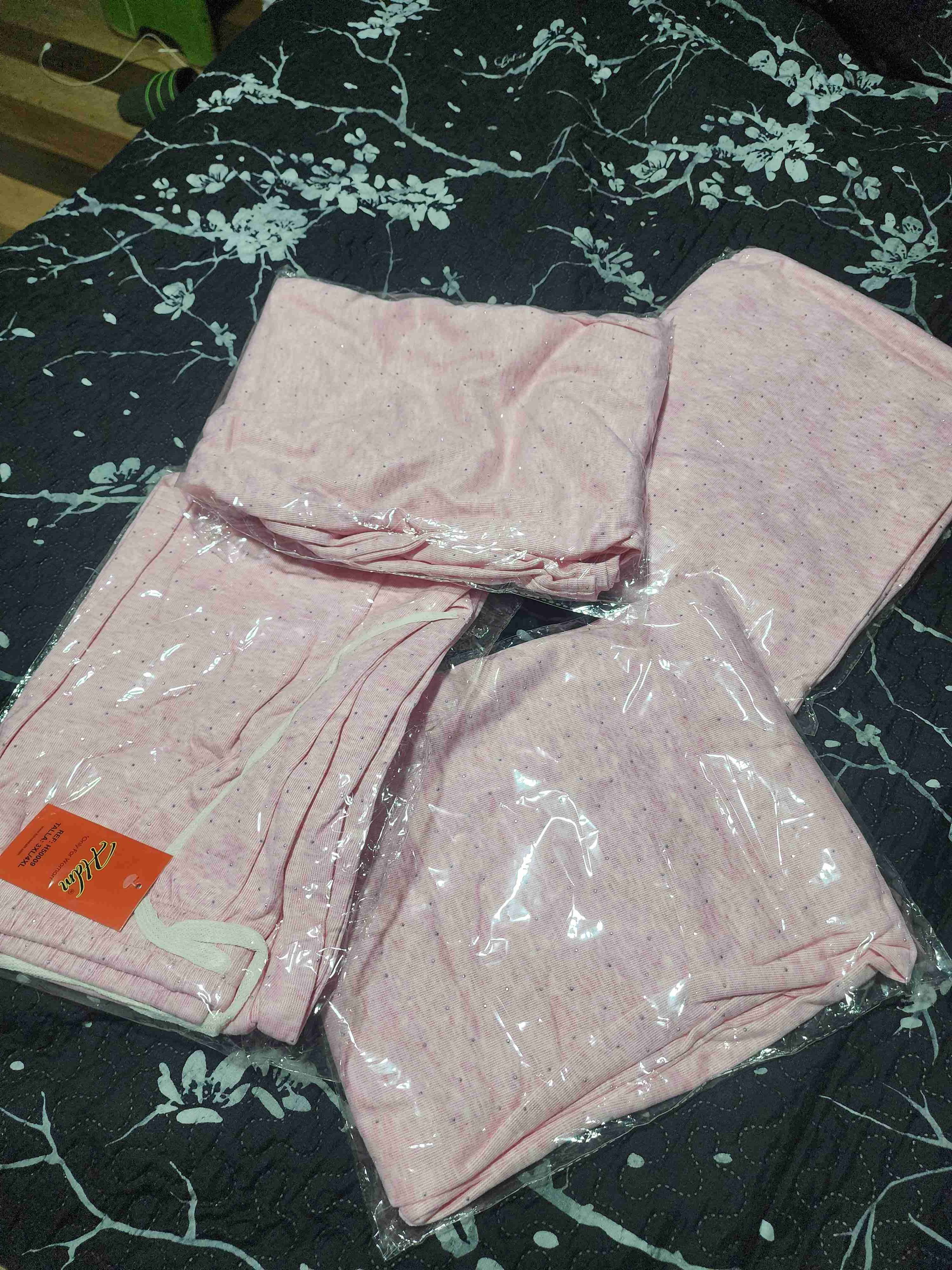 Pijama polar rosado mujer - miniatura 3