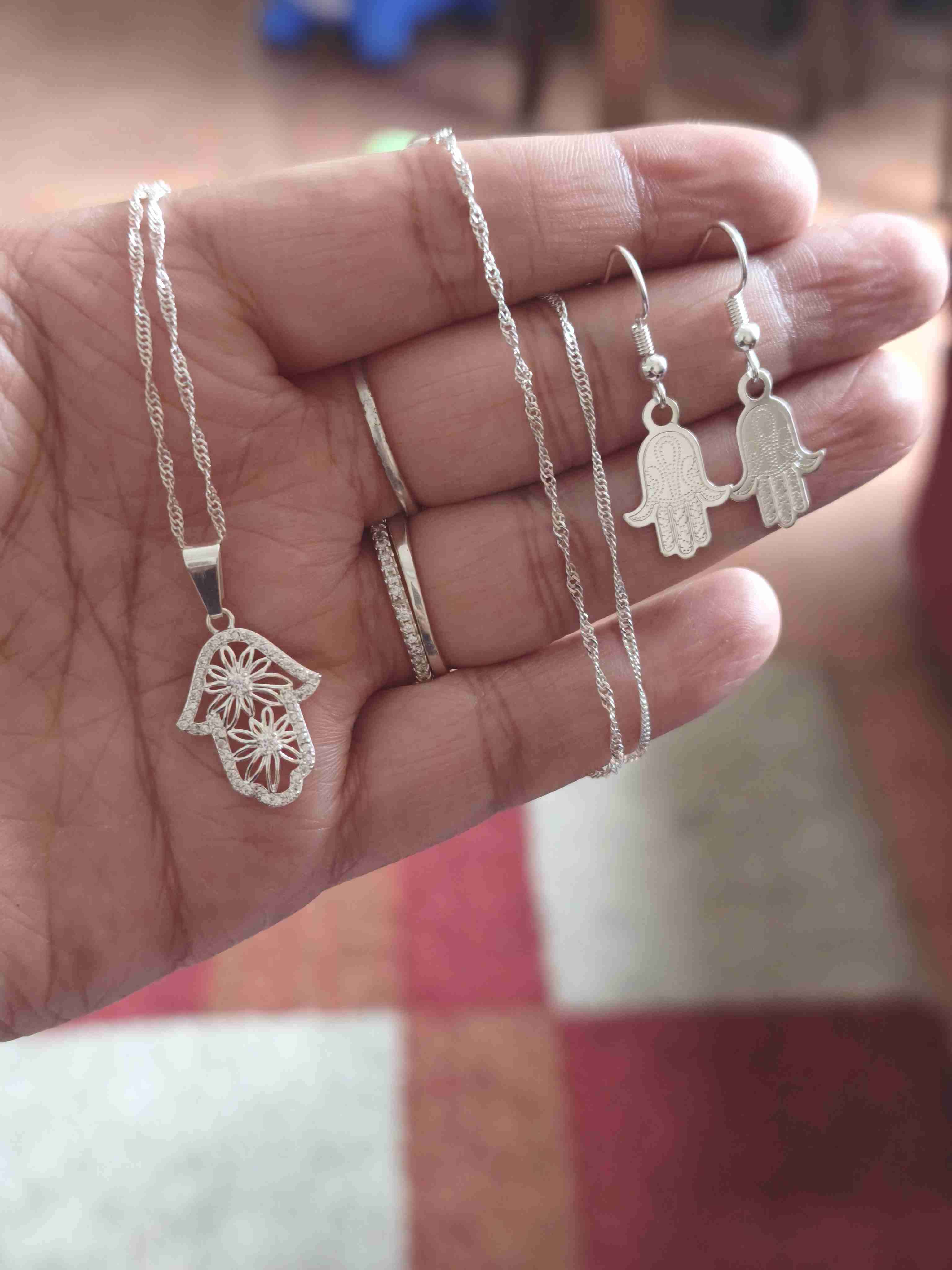 Set de joyería en plata nacional 925 - miniatura 3