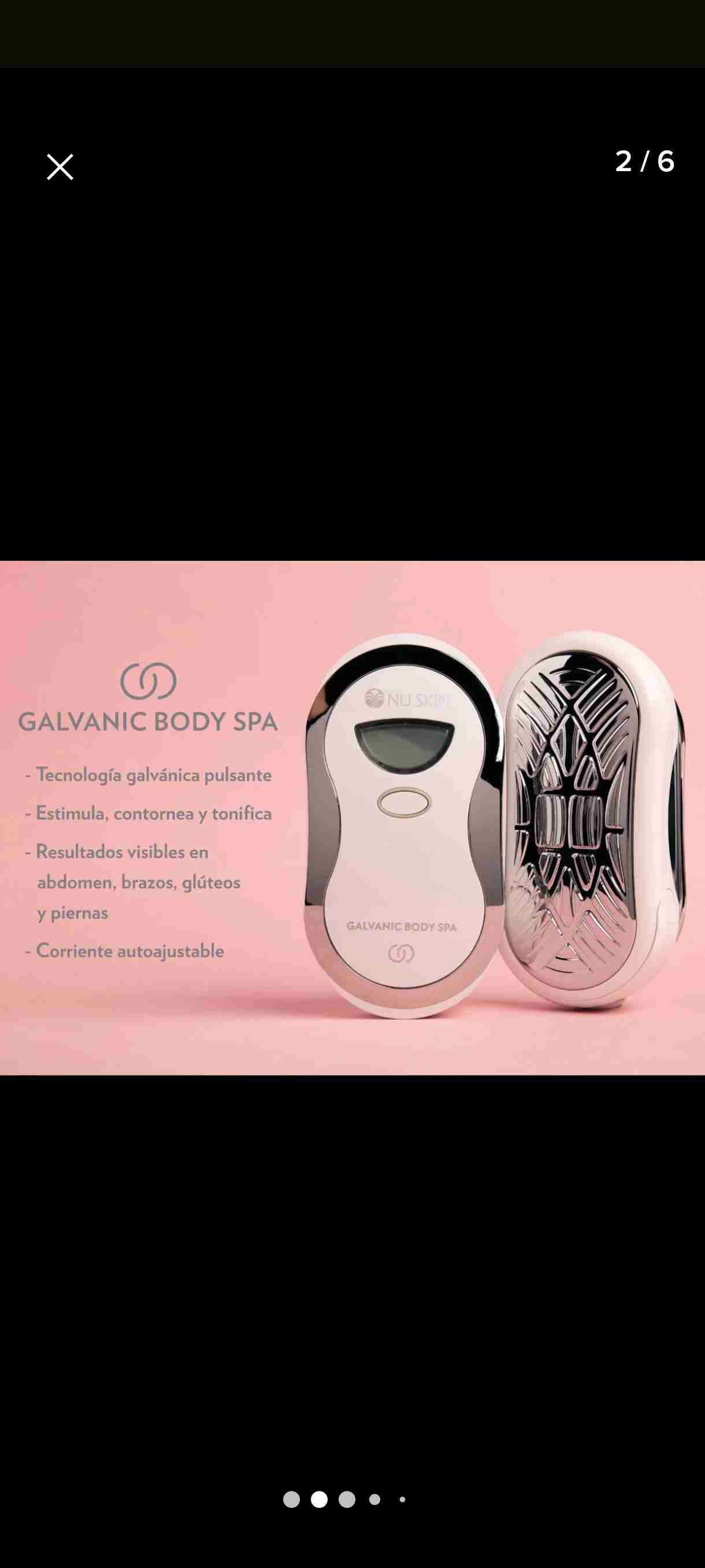 Dispositivo de cuidado corporal galvanica Nuskin - miniatura 2