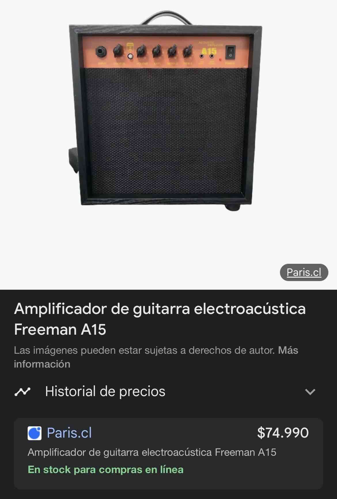 Amplificador acústico Freeman A15 - miniatura 3