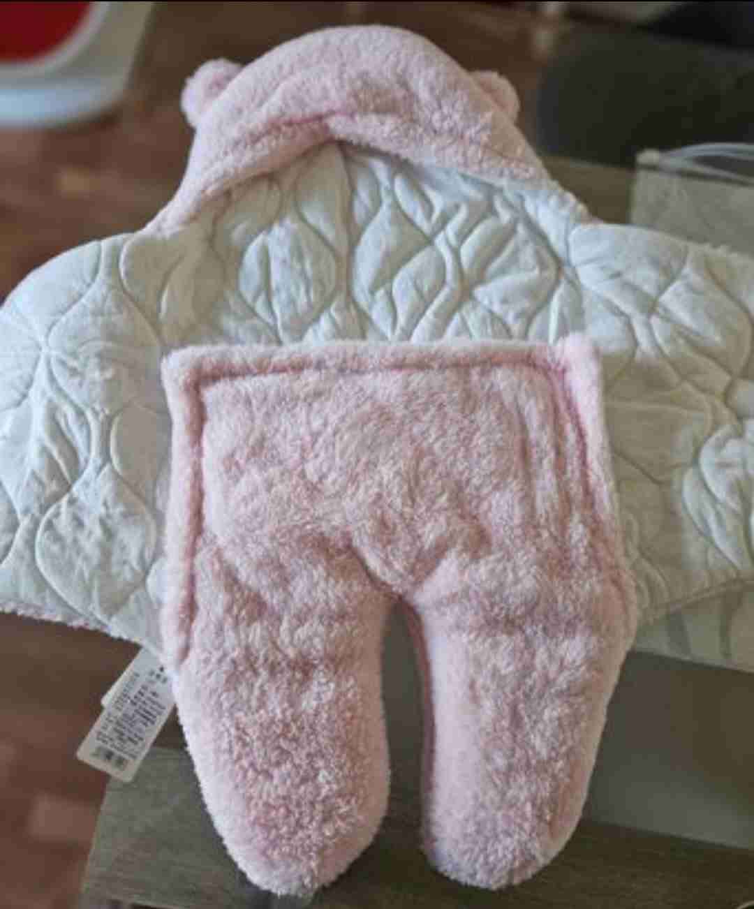 Saco de dormir para bebé rosado - miniatura 2