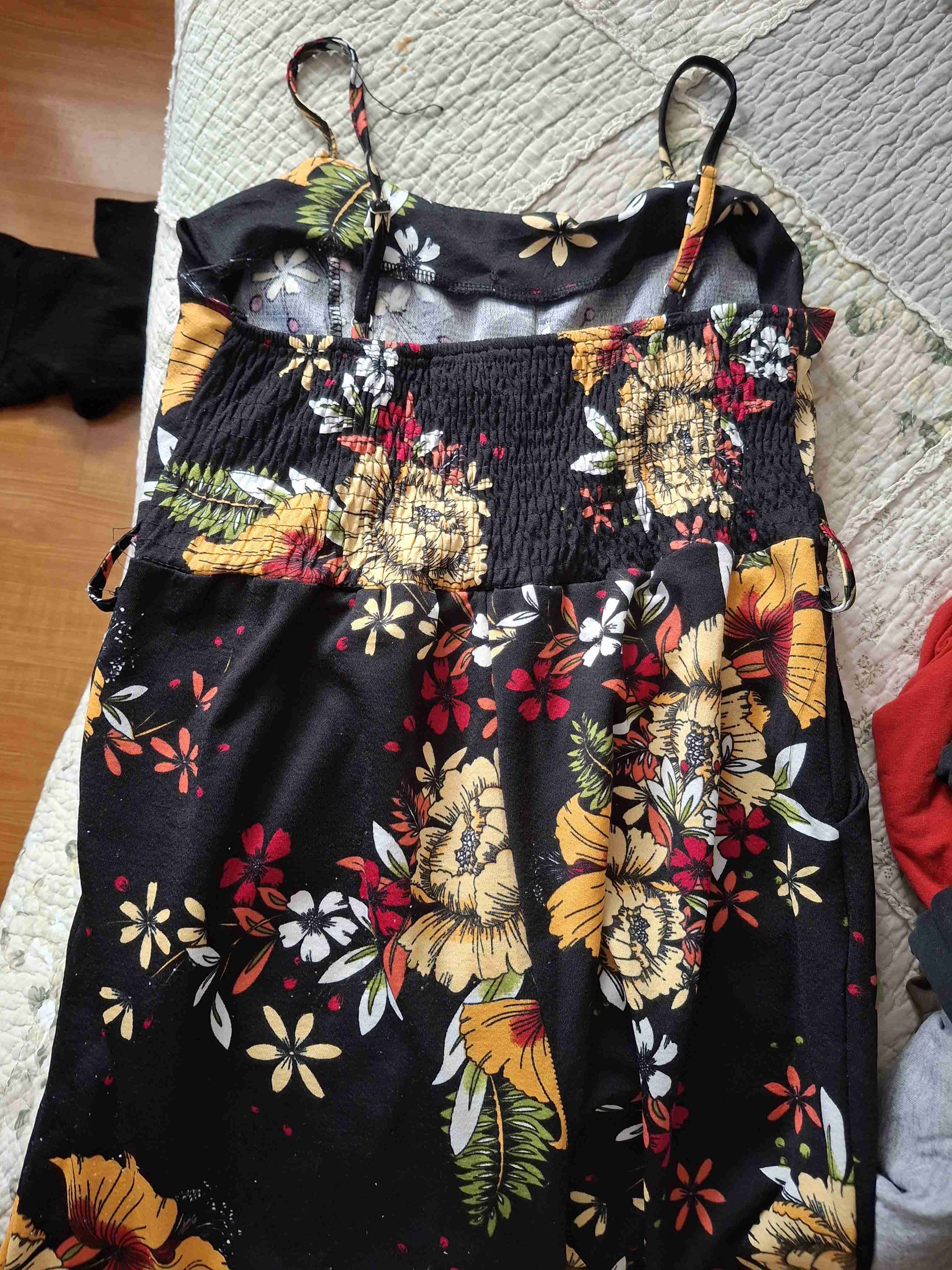 Enterito floral colorida - miniatura 2