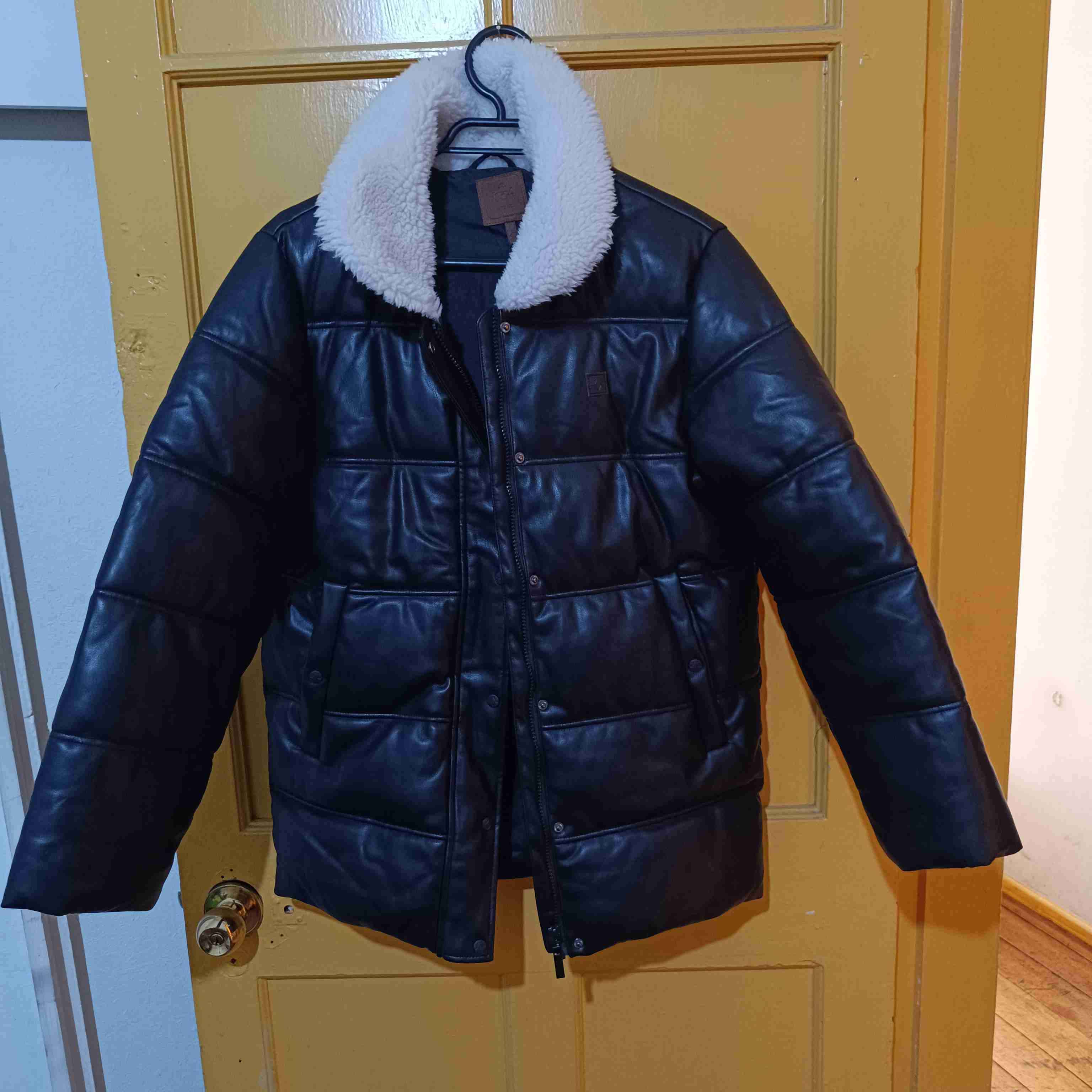 Chaqueta de cuero con chiporro - miniatura 3