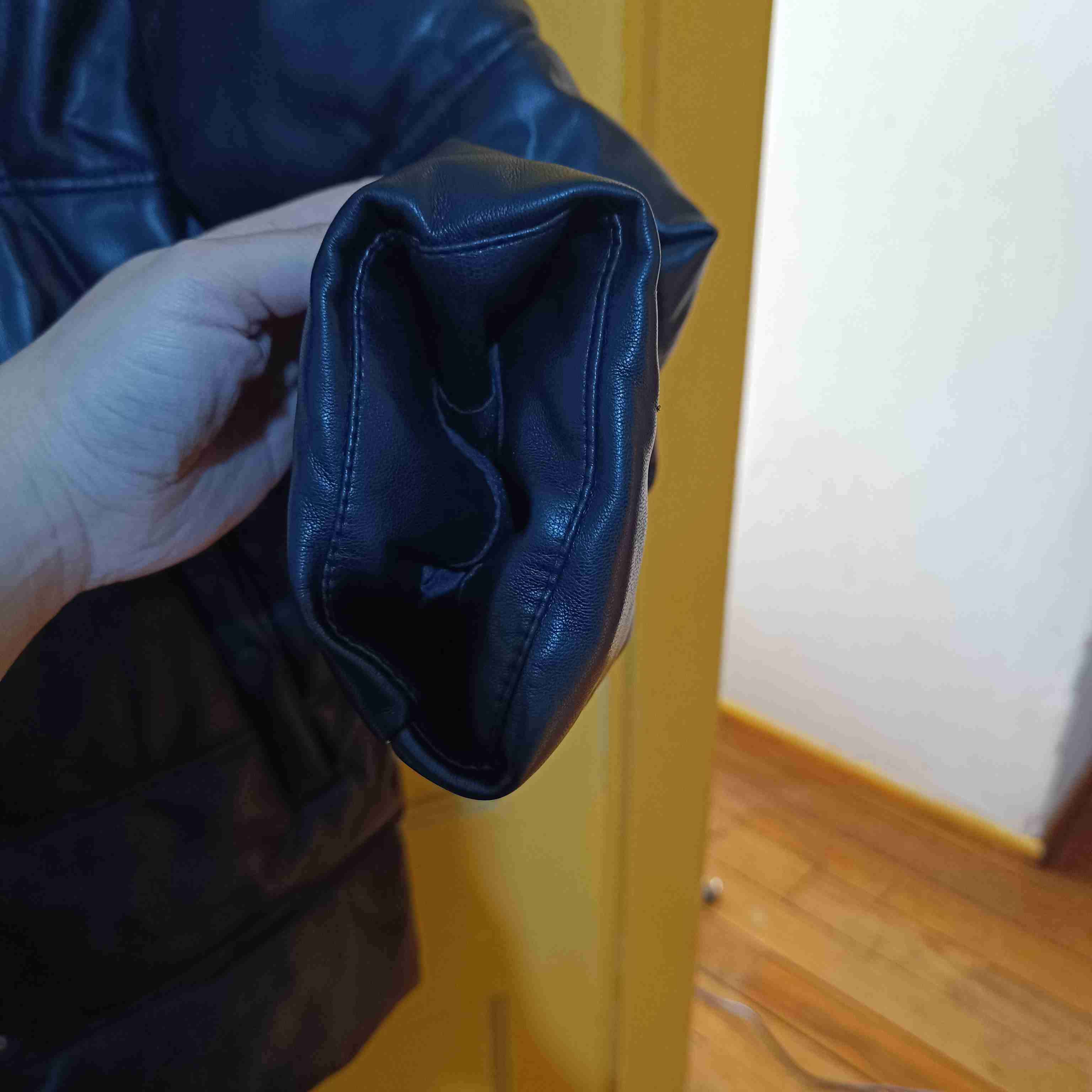 Chaqueta de cuero con chiporro - miniatura 4