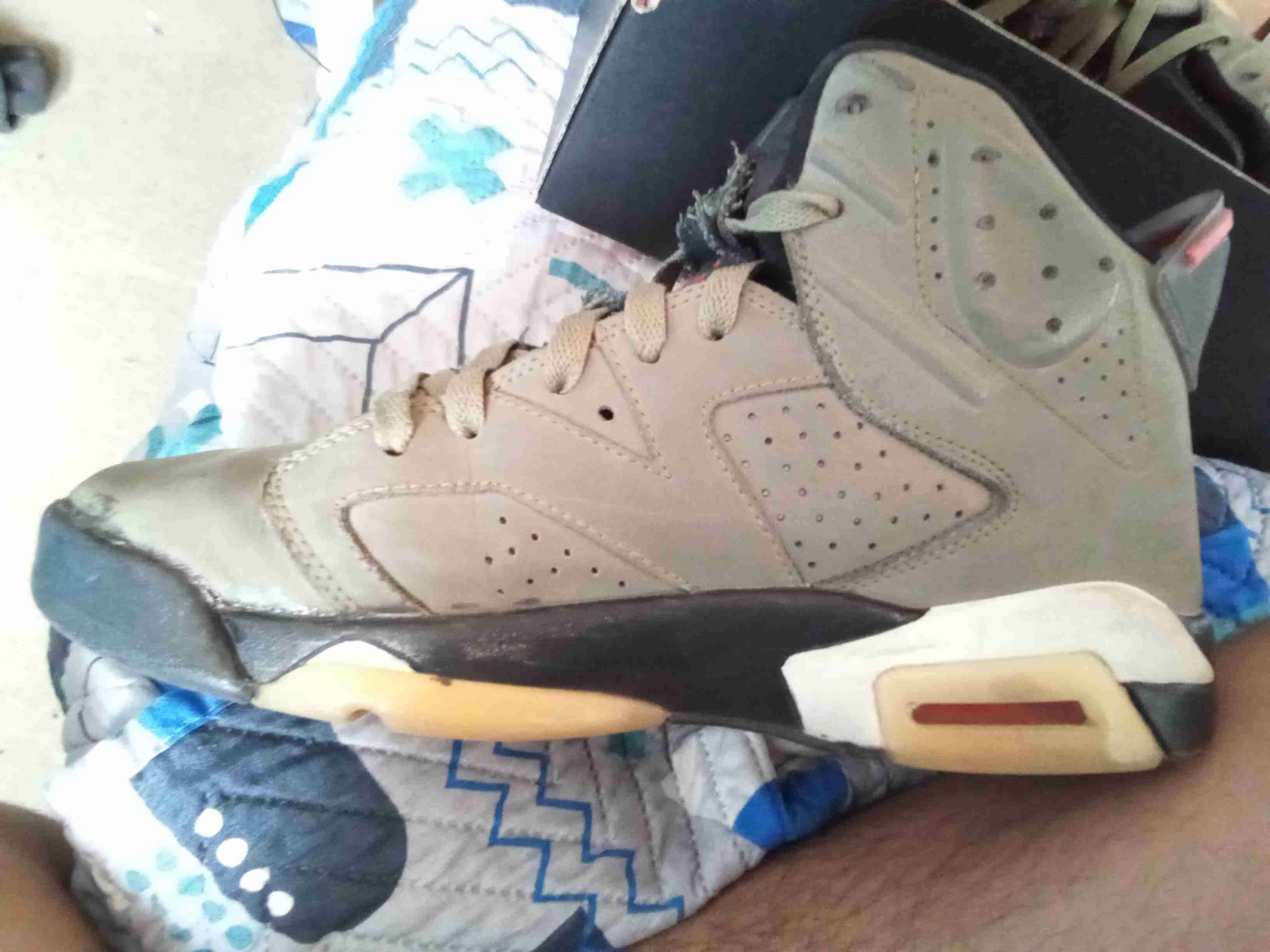 Zapatillas JORDAN X TRAVIS SCOTT Cactus Jack green - miniatura 2