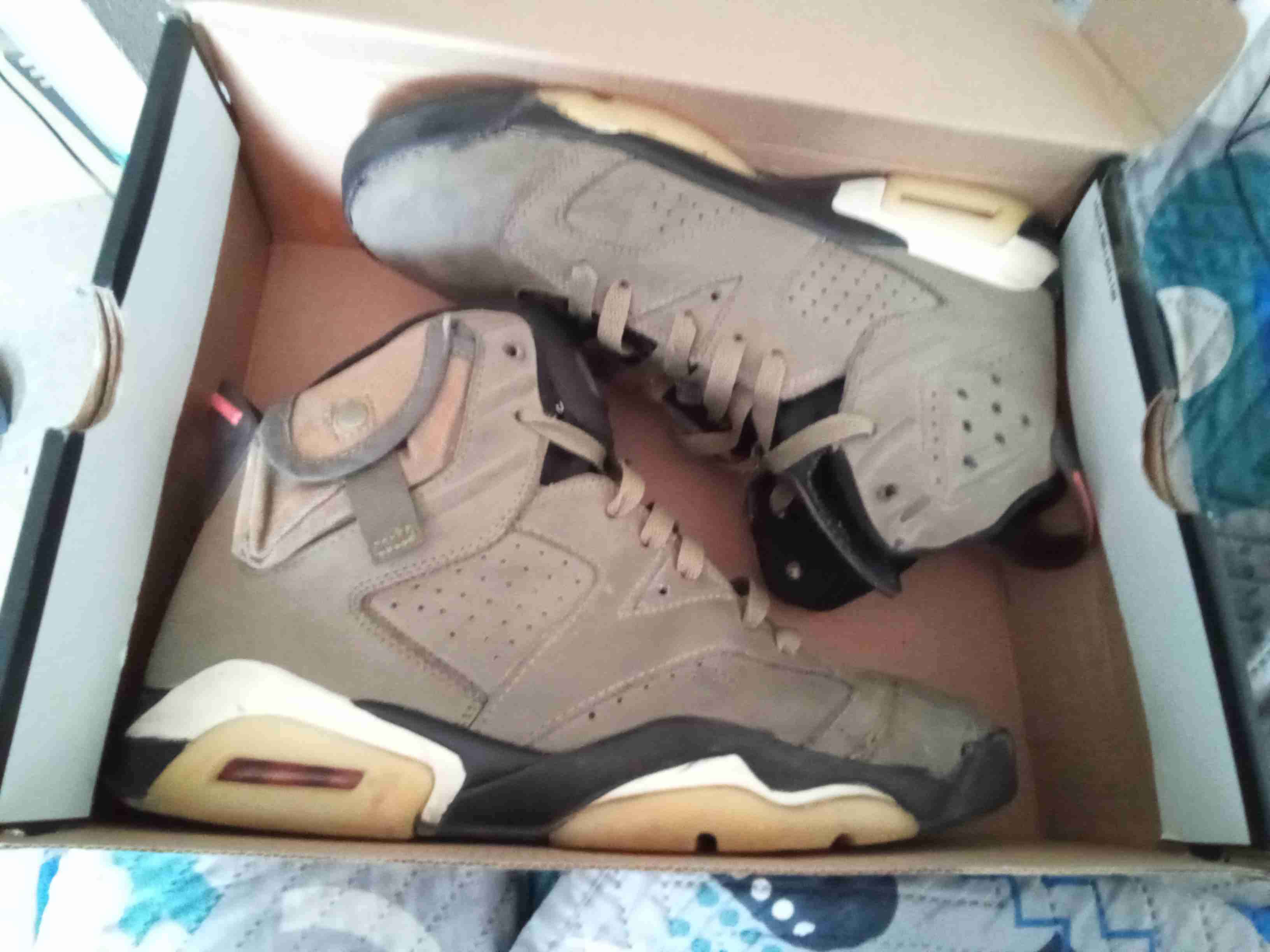 Zapatillas JORDAN X TRAVIS SCOTT Cactus Jack green - miniatura 3