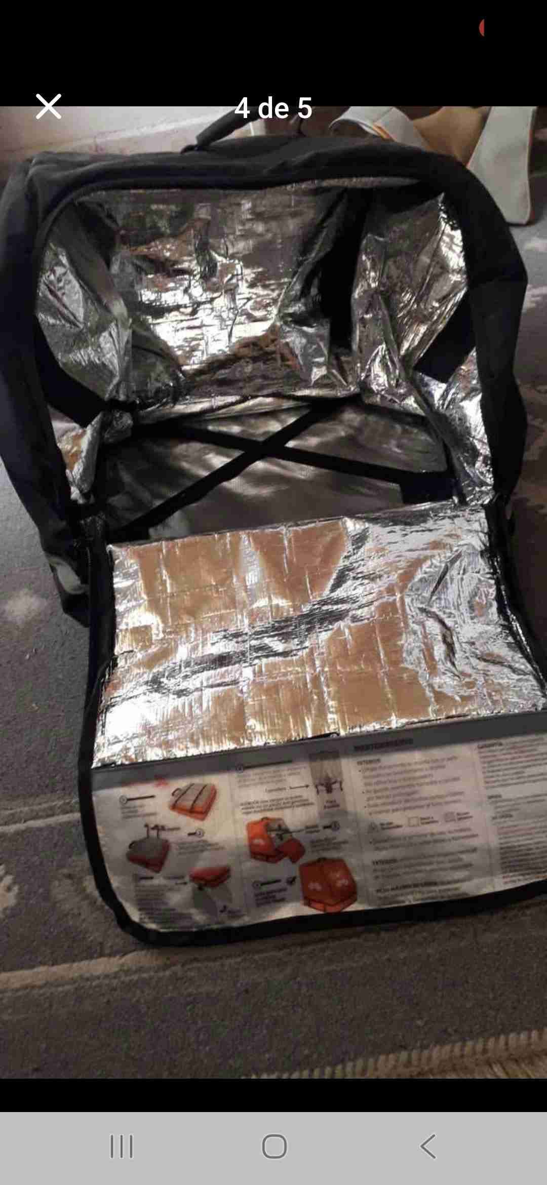 Mochila térmica para delivery - miniatura 3