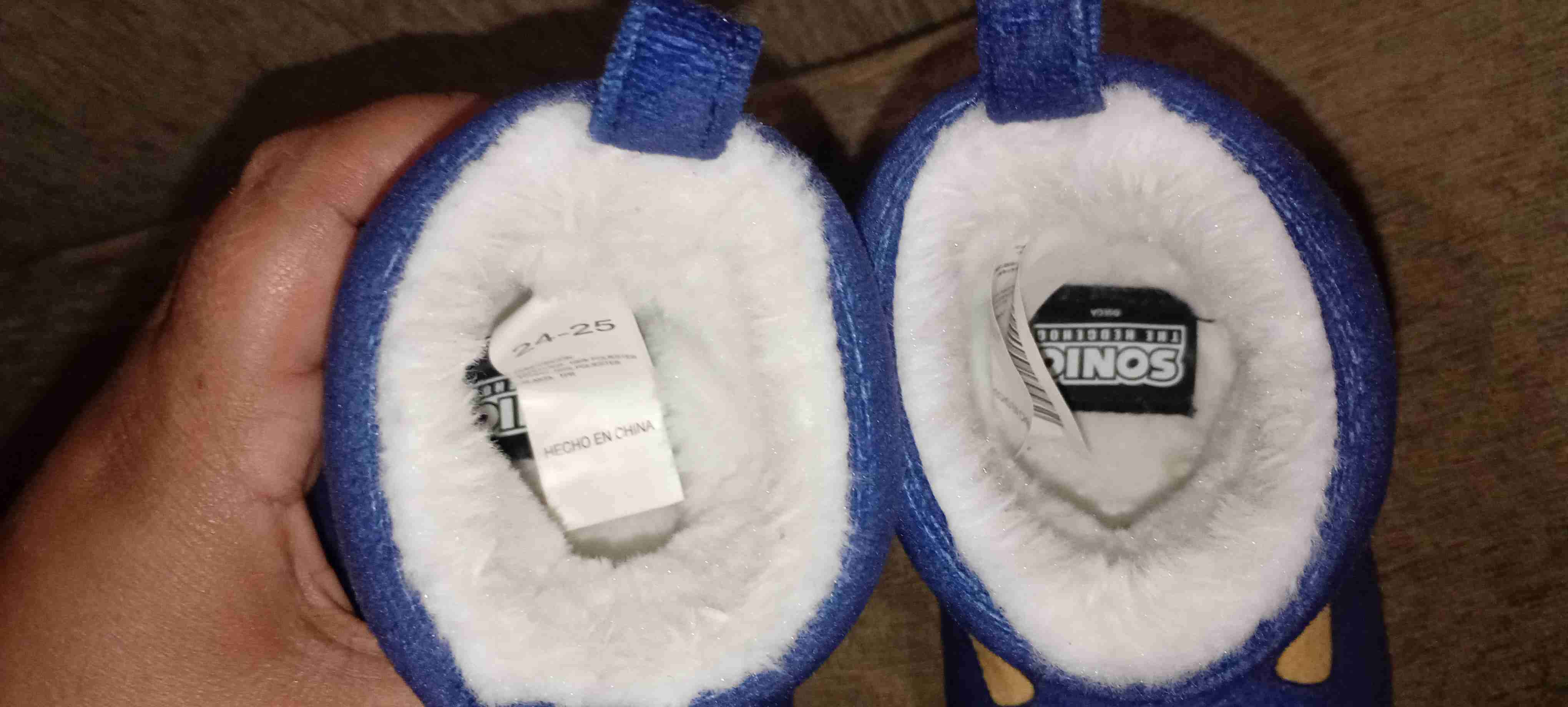 Pantuflas azul personaje - miniatura 2