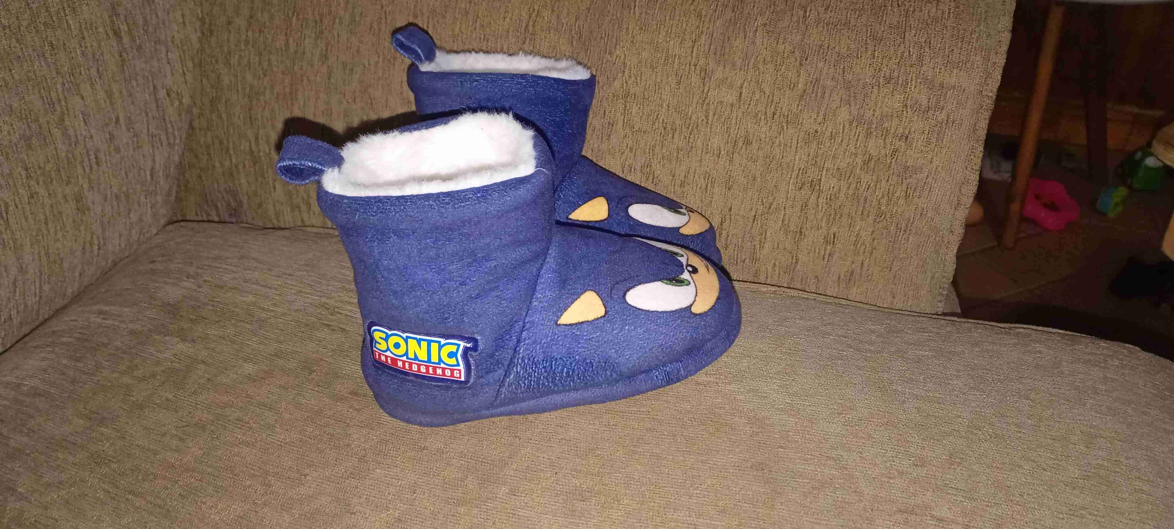 Pantuflas azul personaje - miniatura 3