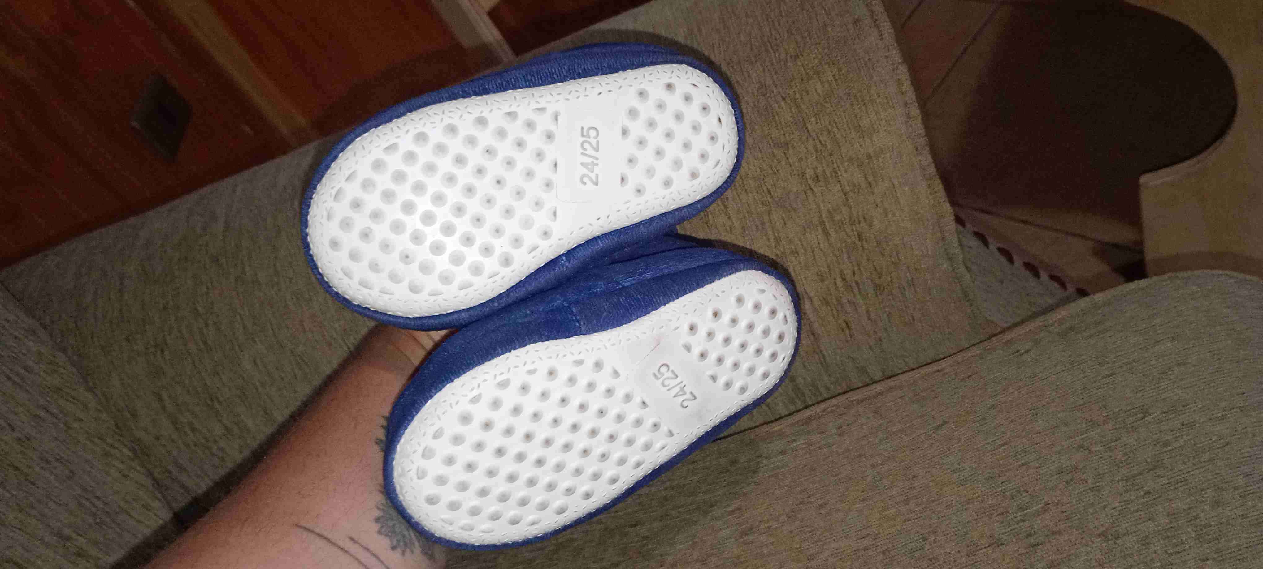 Pantuflas azul personaje - miniatura 4