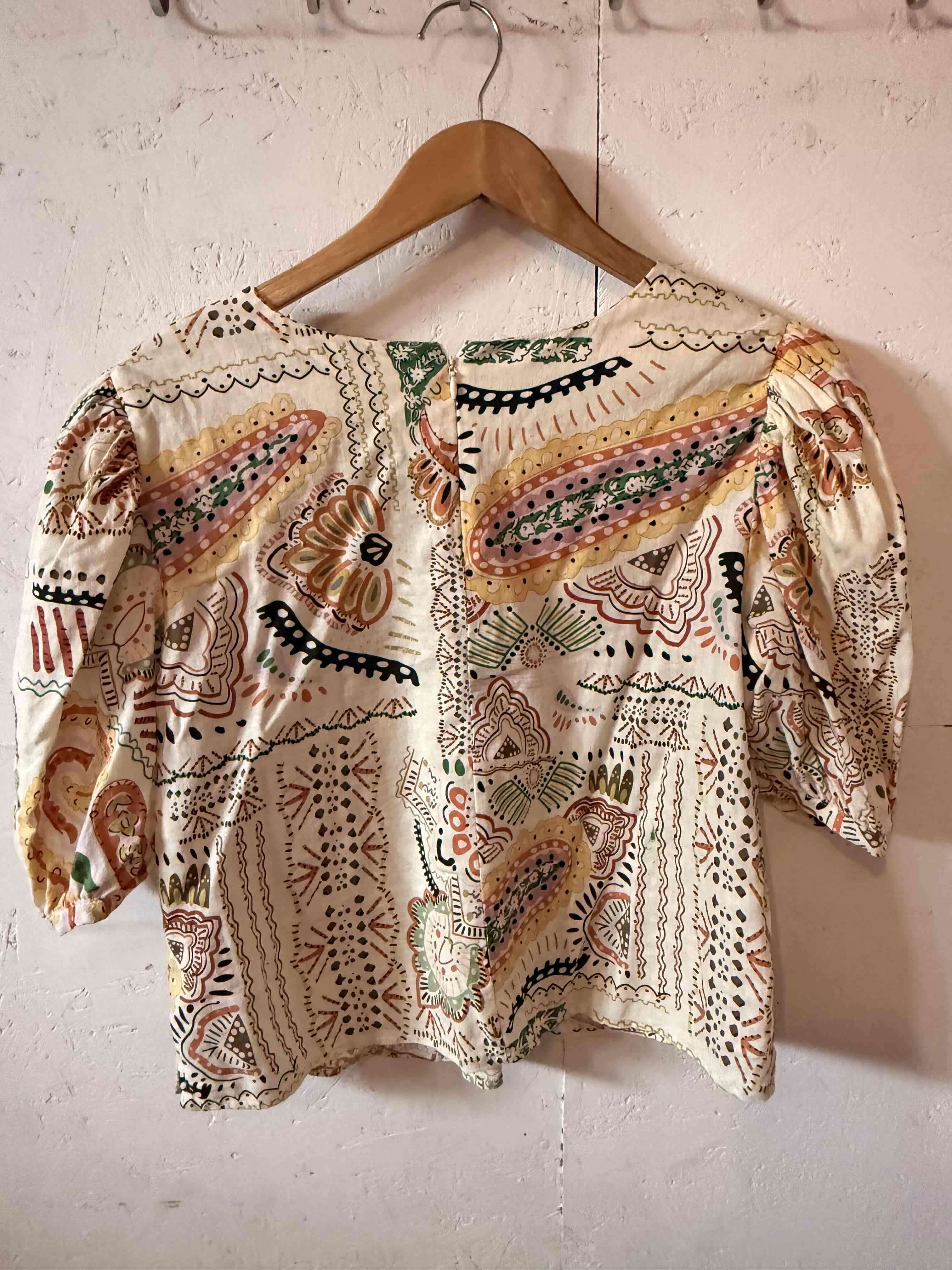 Blusa estampada Lino Basement - miniatura 4