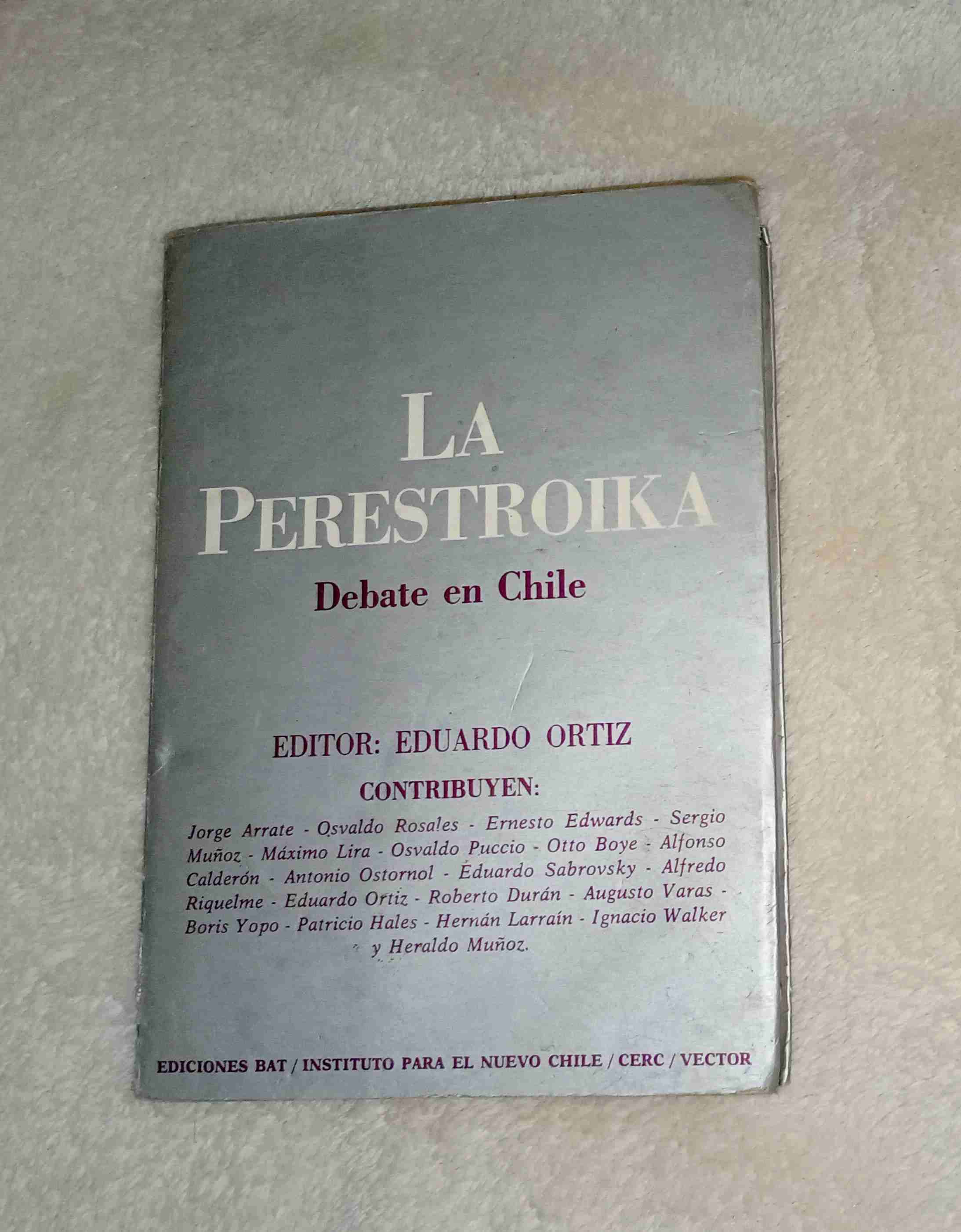 Libro La Perestroika Debate en Chile - miniatura 1