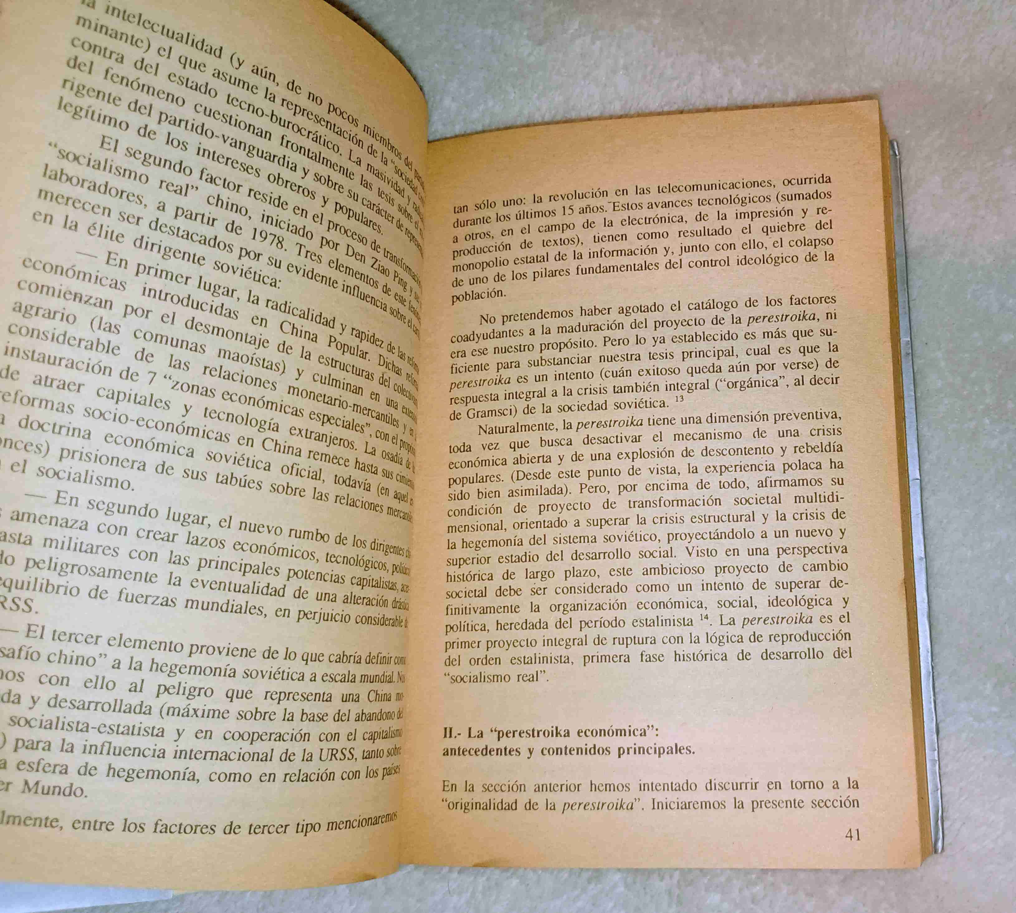 Libro La Perestroika Debate en Chile - miniatura 6
