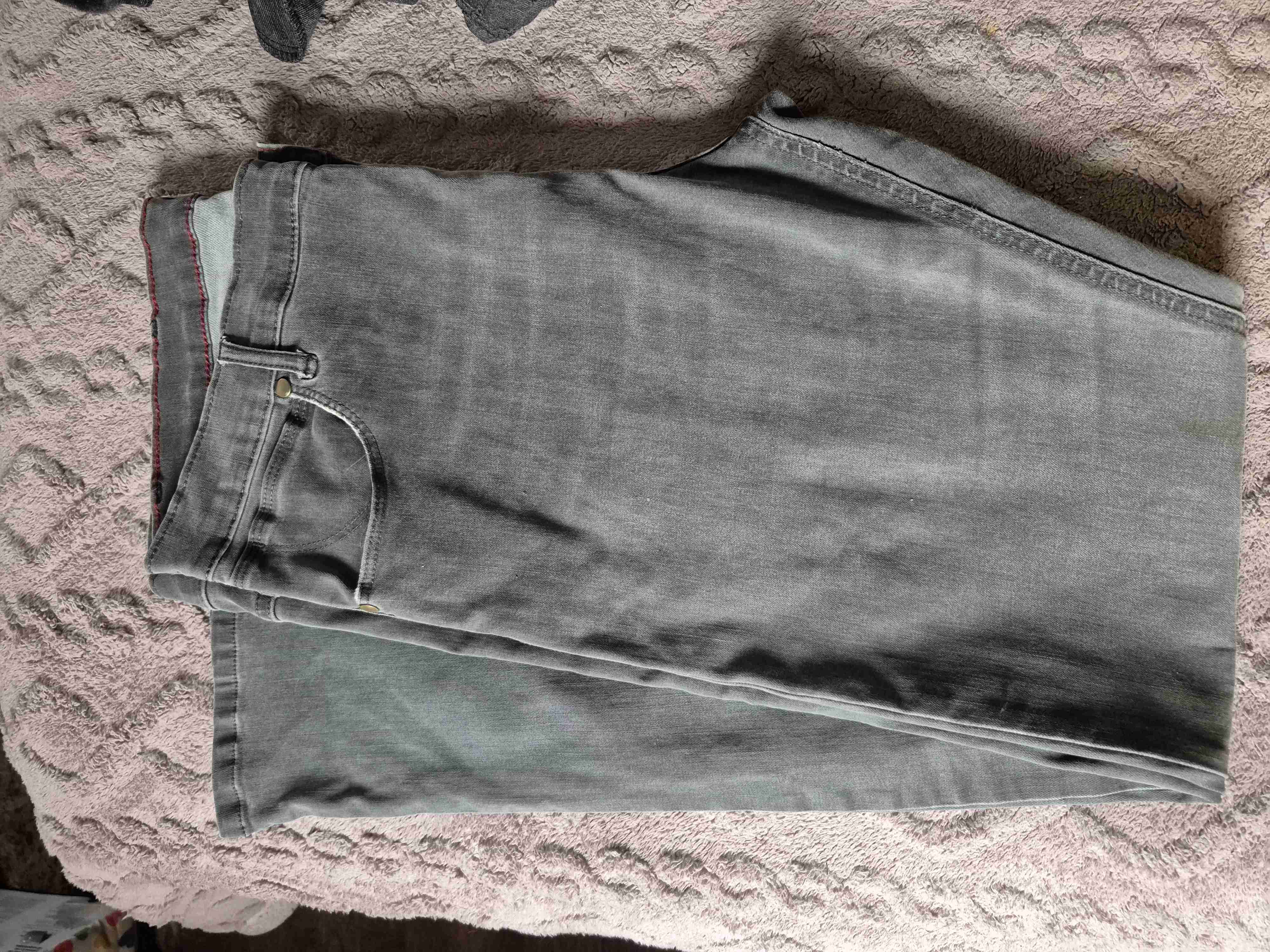 Pantalones de mezclilla grises - miniatura 2