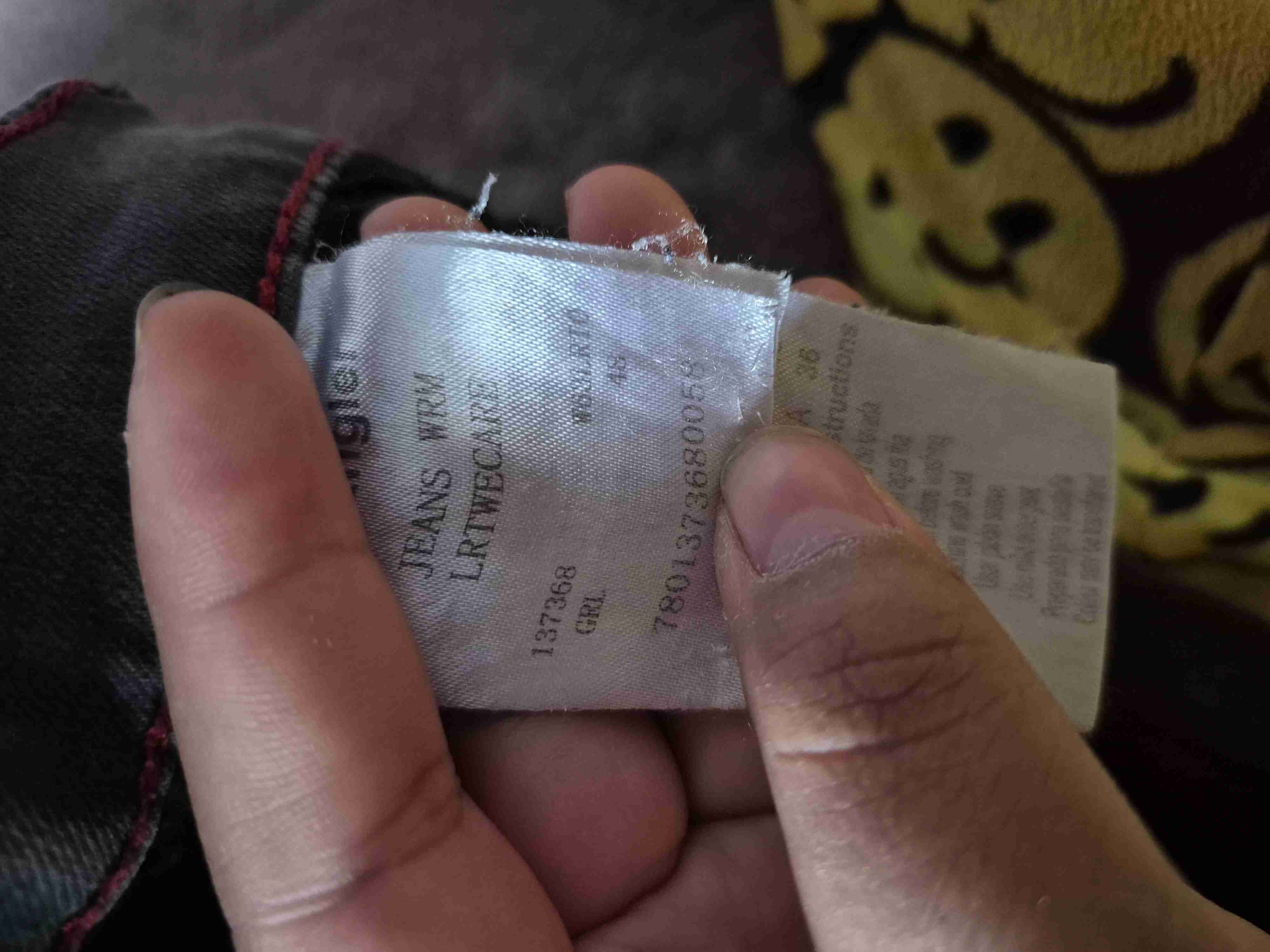 Pantalones de mezclilla grises - miniatura 4