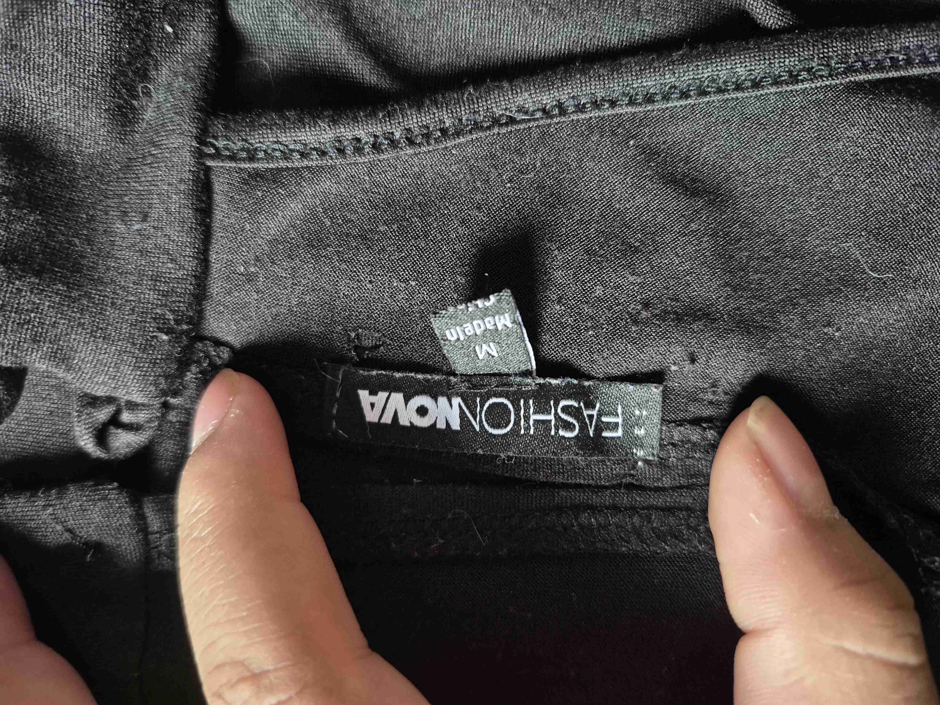 Top Fashion Nova negro - miniatura 2