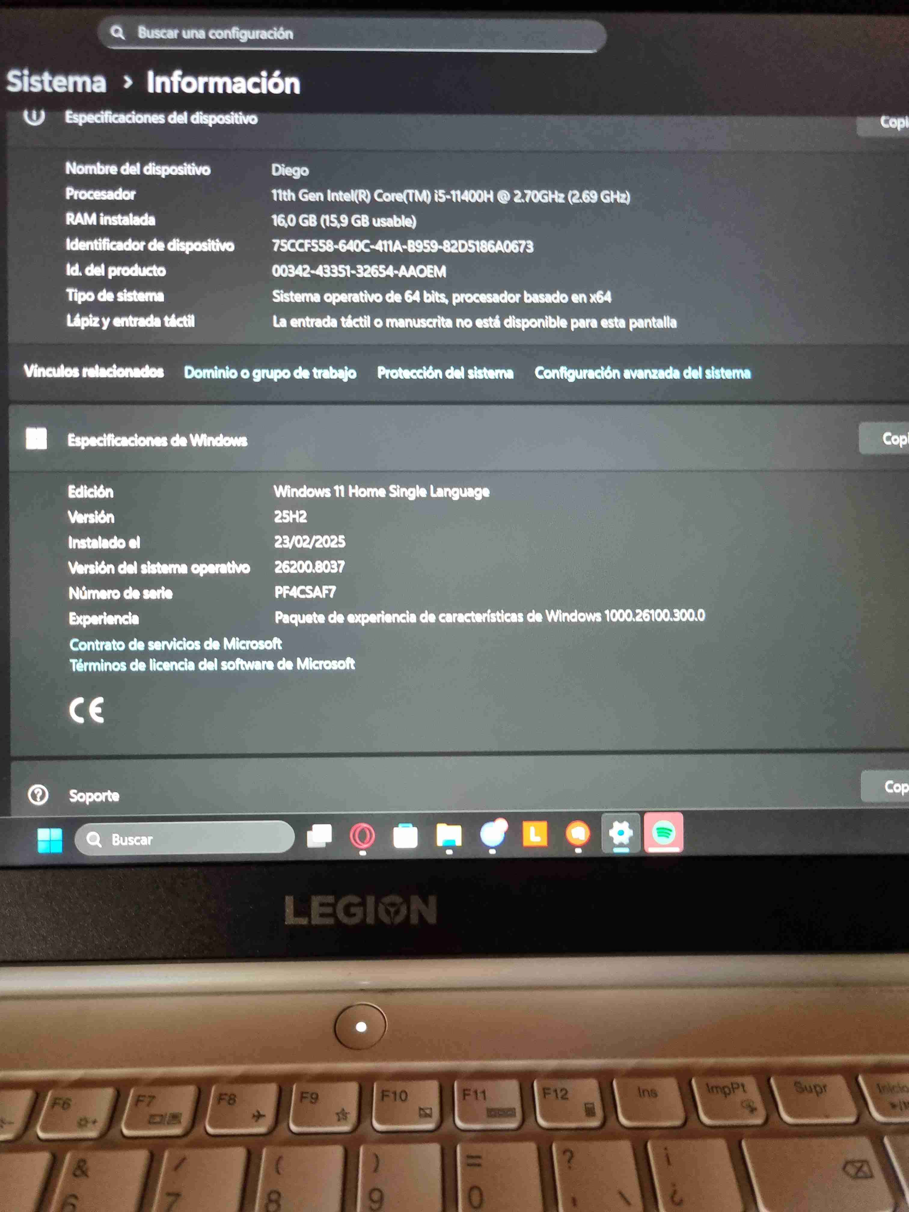 Notebook Lenovo Legion 5 - miniatura 3