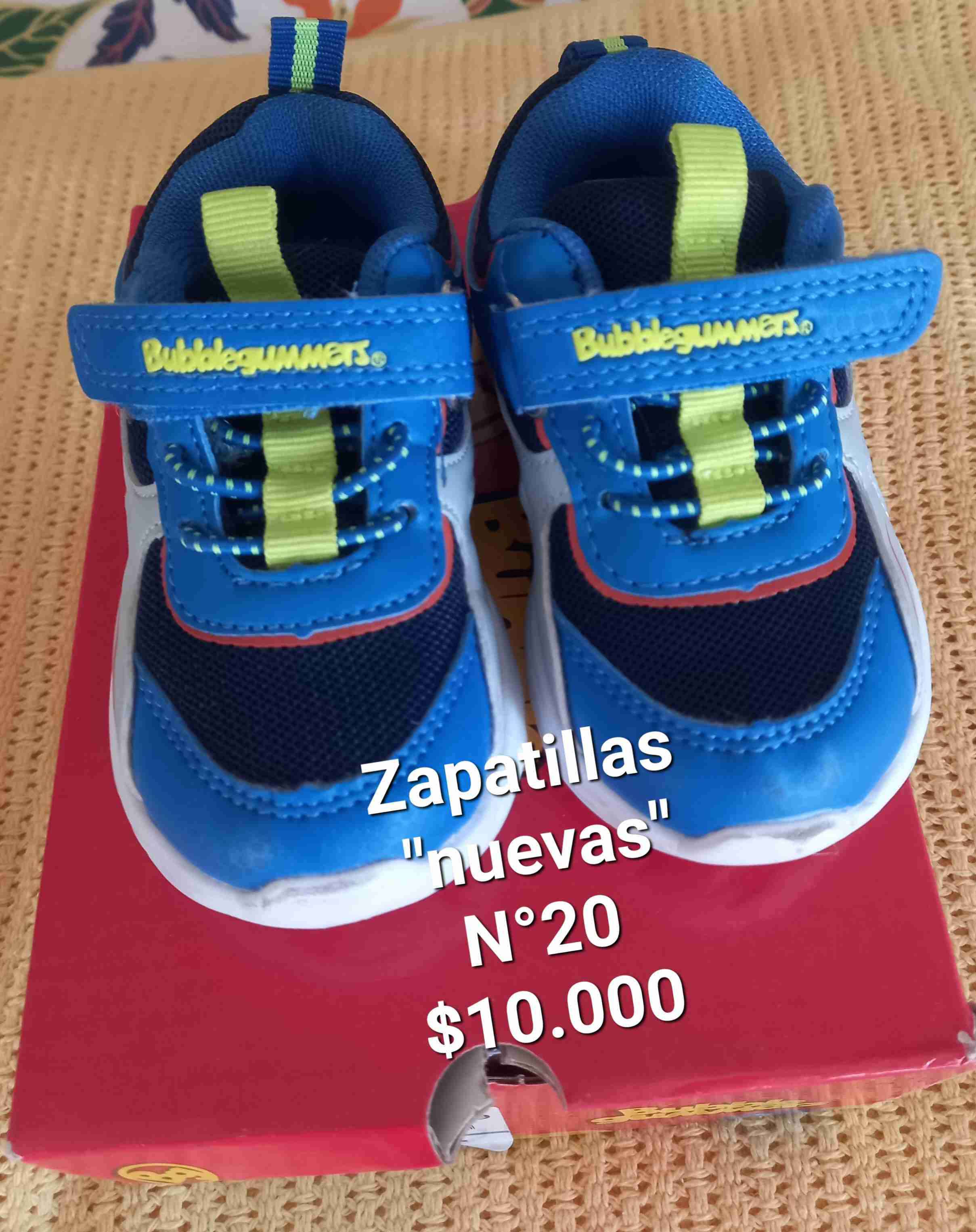 Zapatillas infantiles azules - miniatura 2