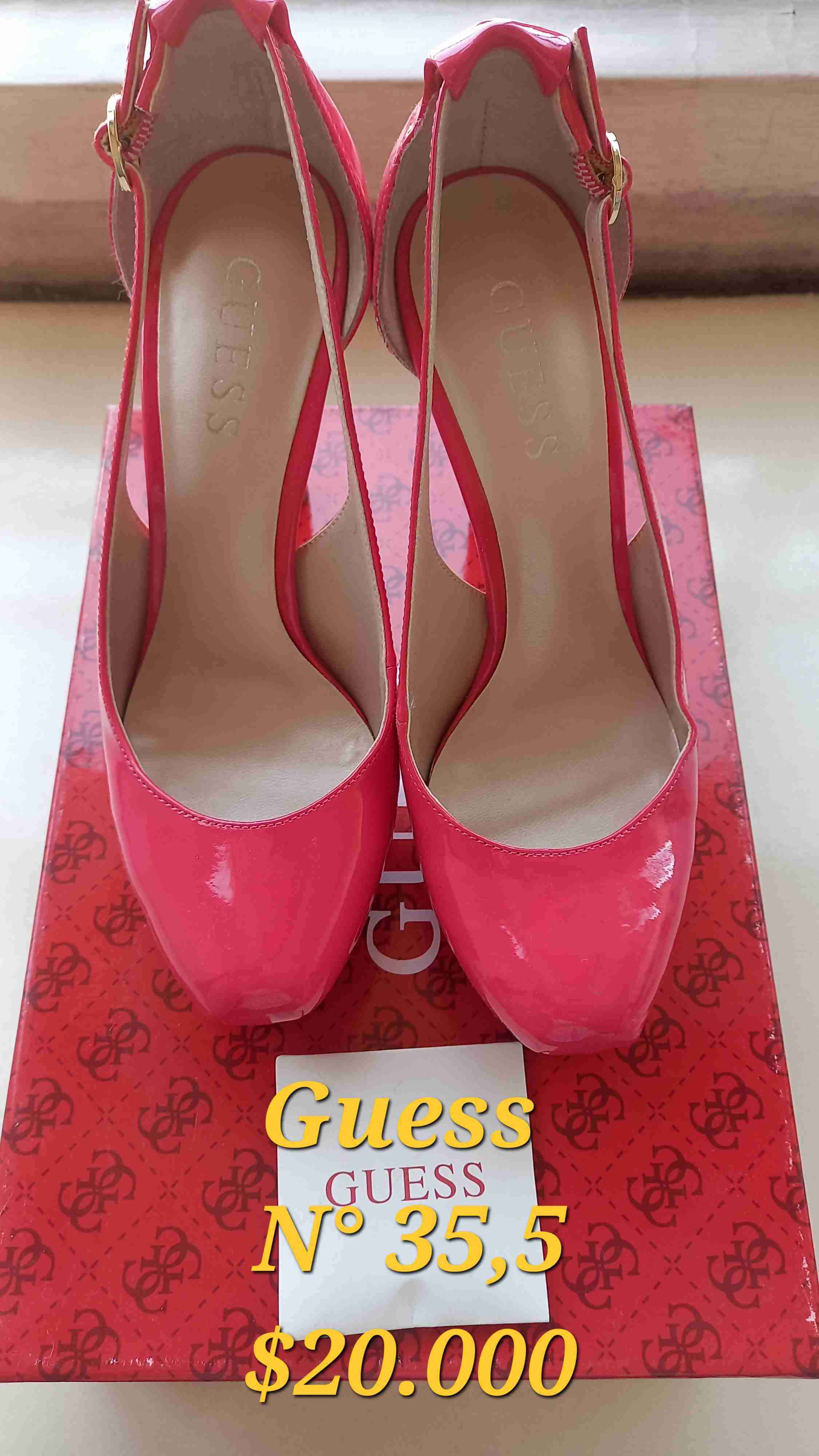 Zapatos Guess Jacoba rosados - miniatura 3